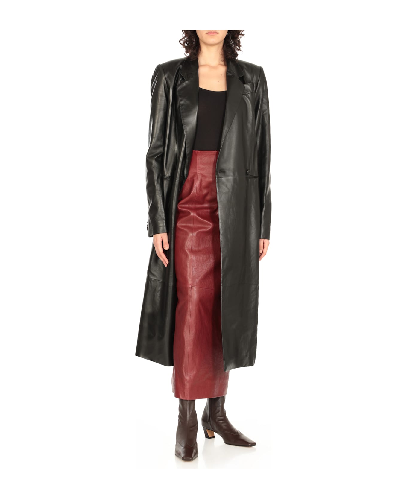 Khaite Nevada Ankle Boots - Brown