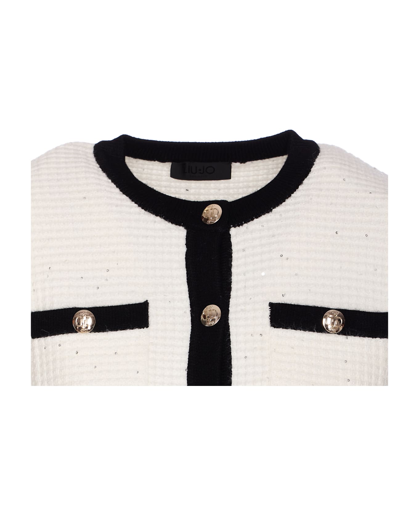 Liu-Jo Boucle' Jacket - White