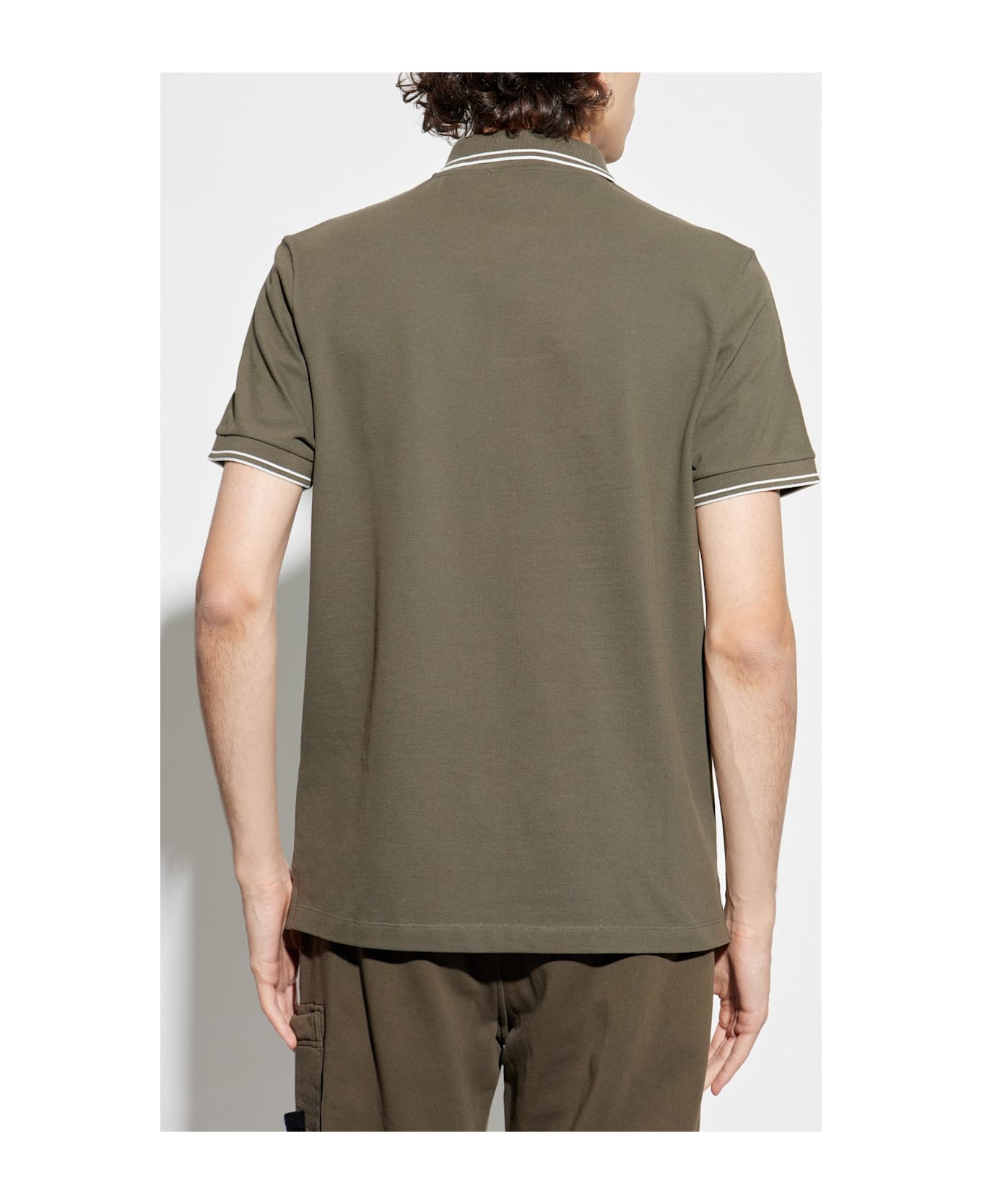 Stone Island Cotton Polo - Militare