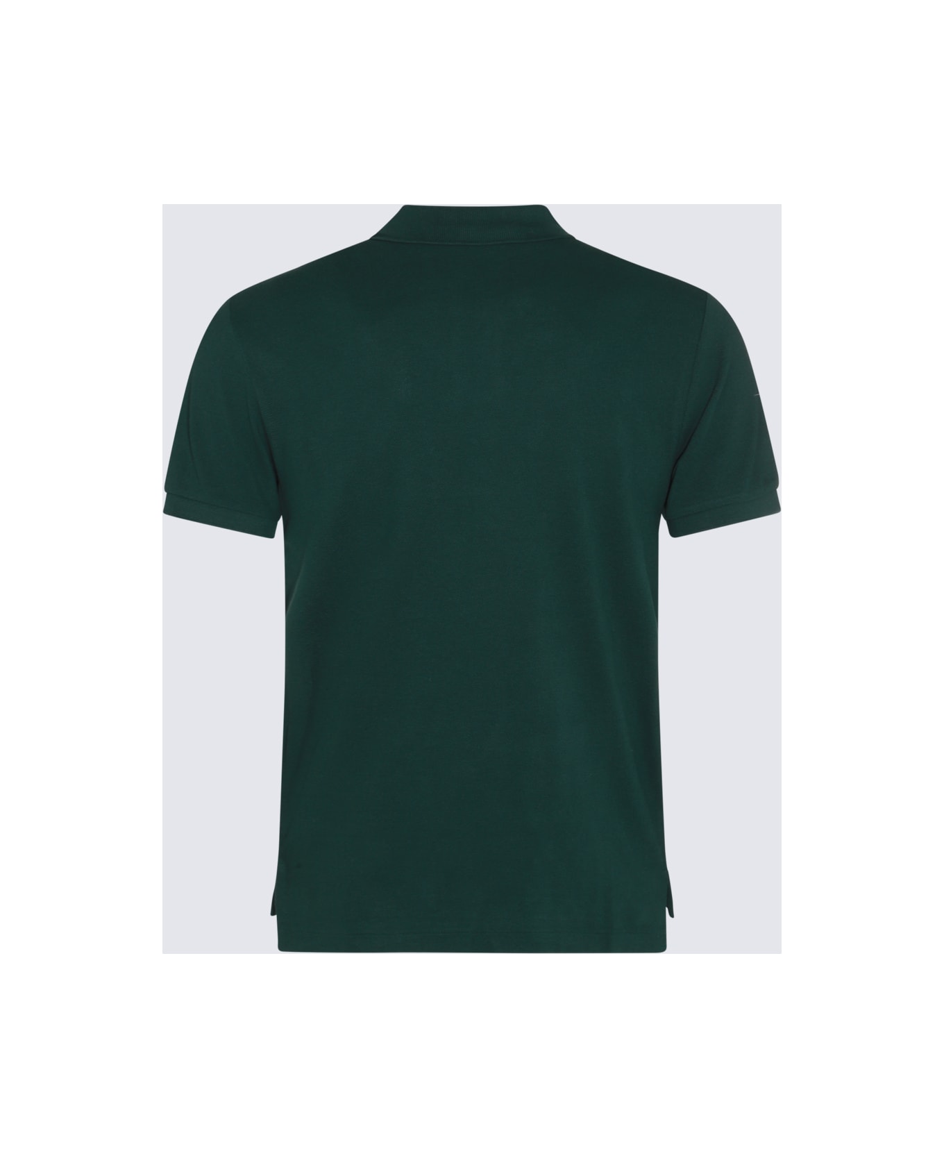 Polo Ralph Lauren Dark Green Cotton Polo Shirt - COLLEGE GREEN
