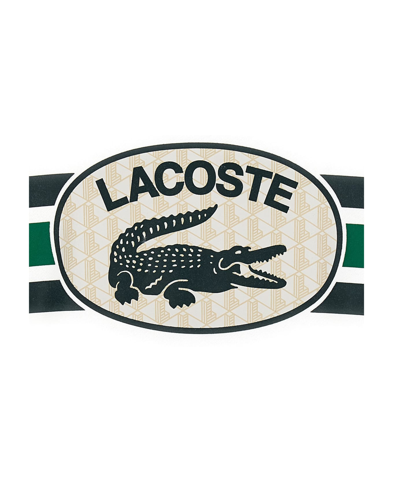 Lacoste Logo Hoodie - White