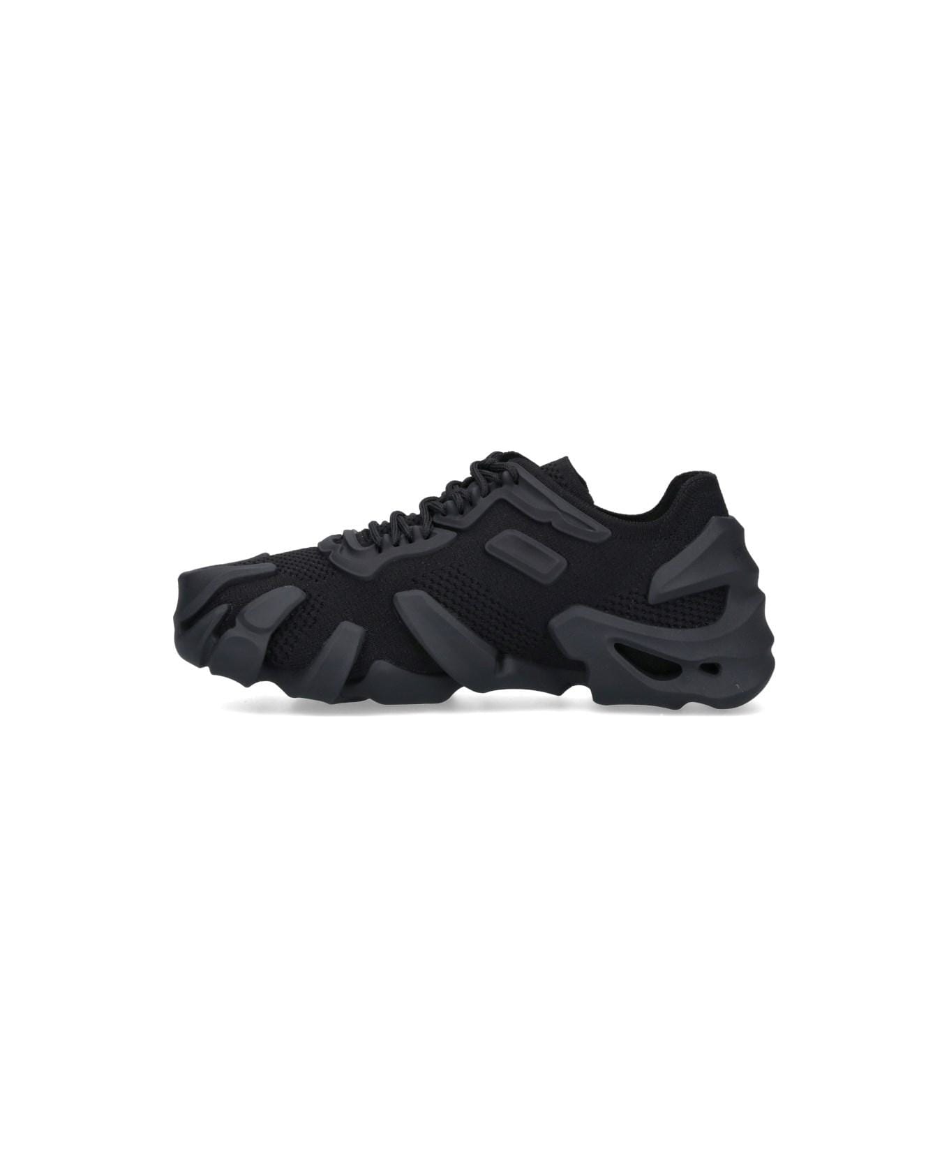 Bottega Veneta 'flex' Knit Sneakers - Black