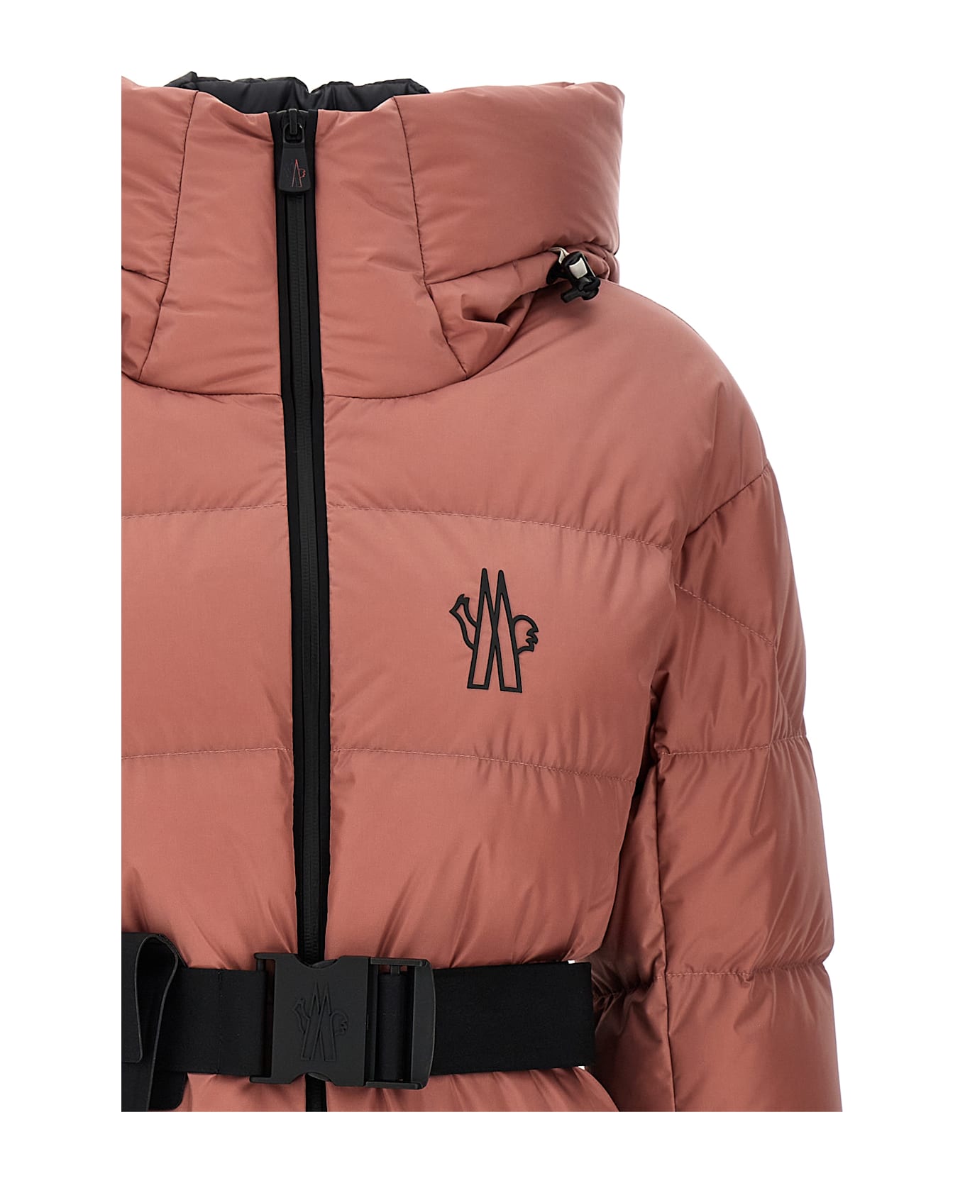 Moncler Grenoble 'bouquetin' Down Jacket - PINK