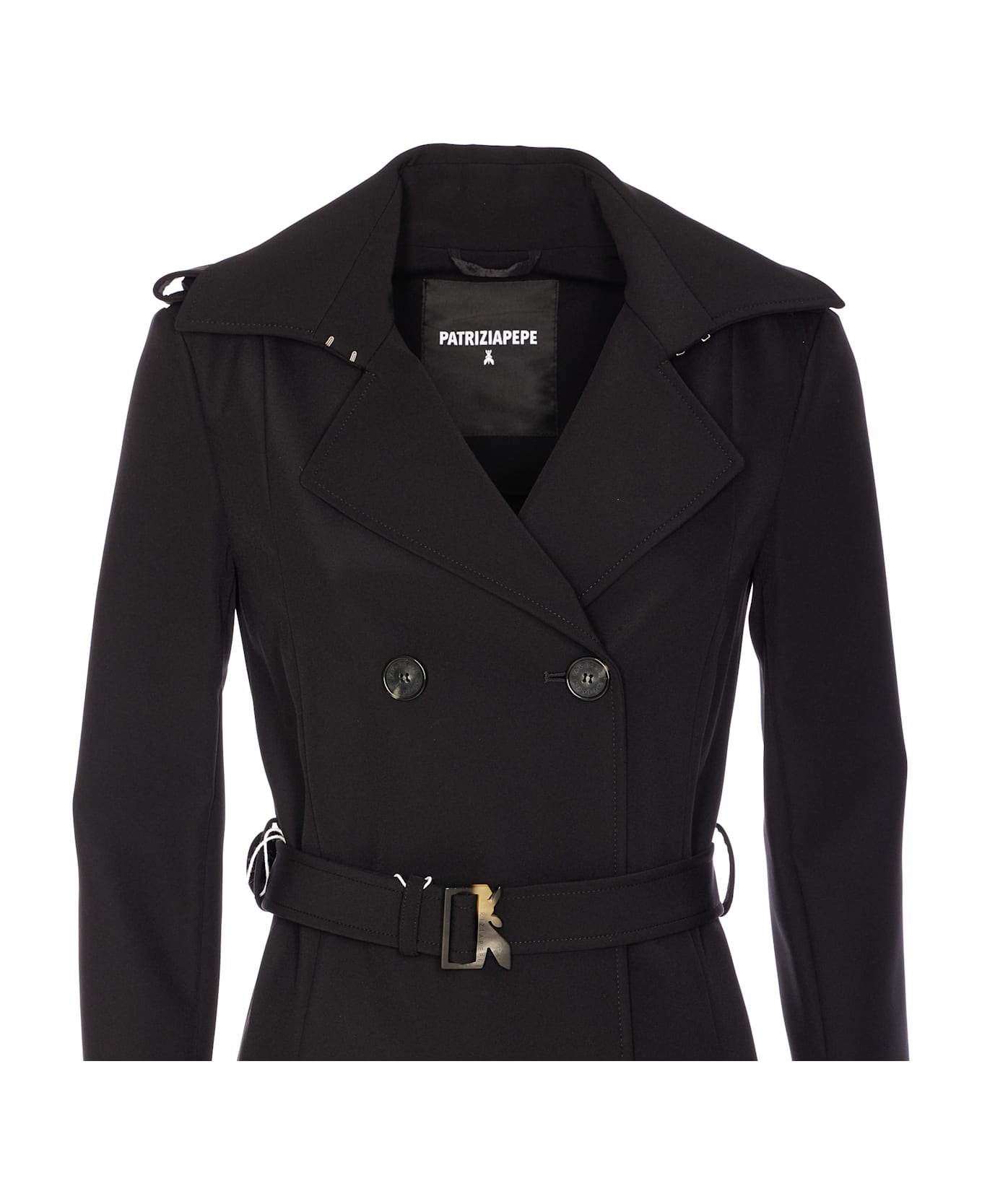 Patrizia Pepe Trench - Black