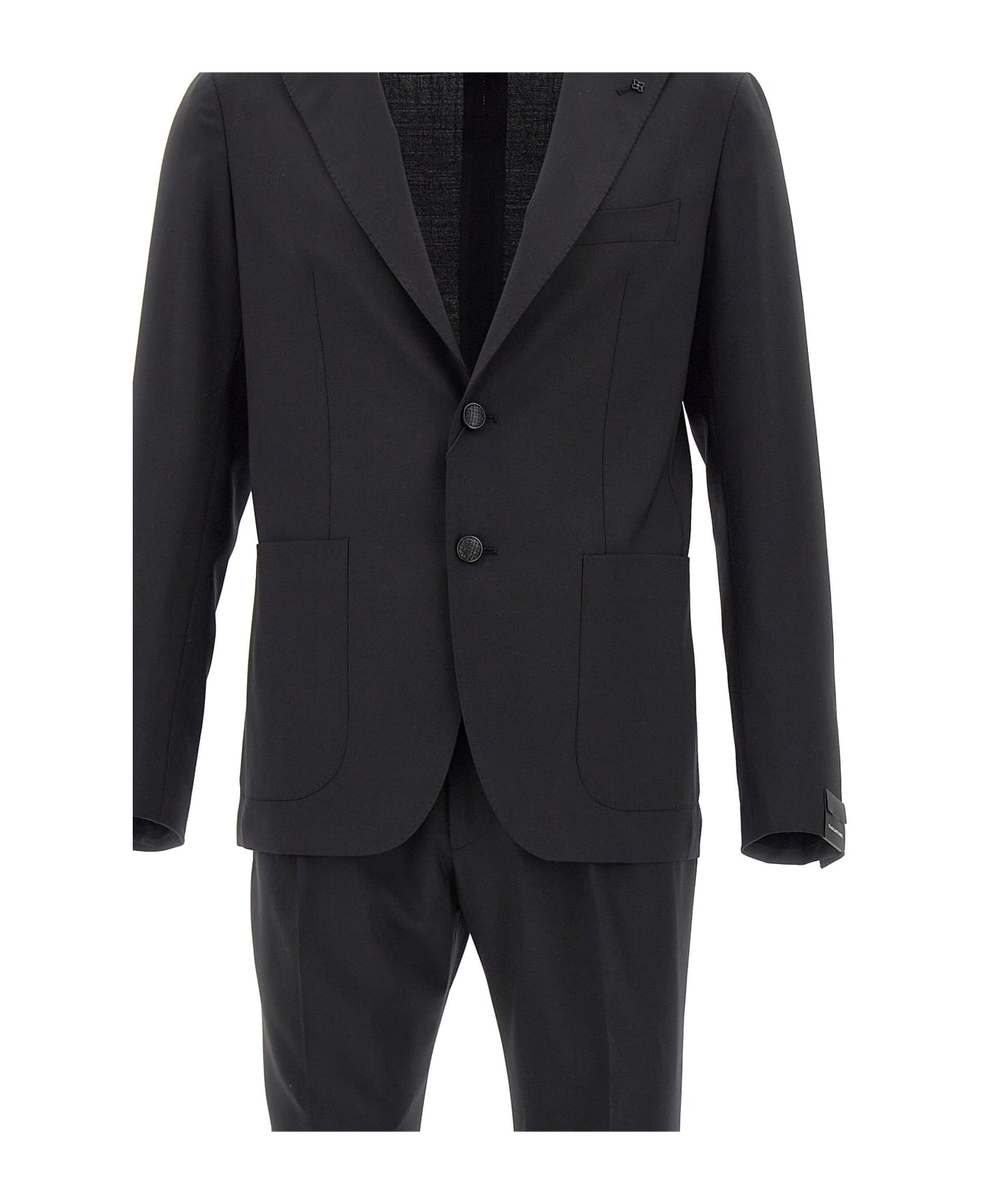 Tagliatore Fresh Wool Two-piece Suit - BLACK スーツ
