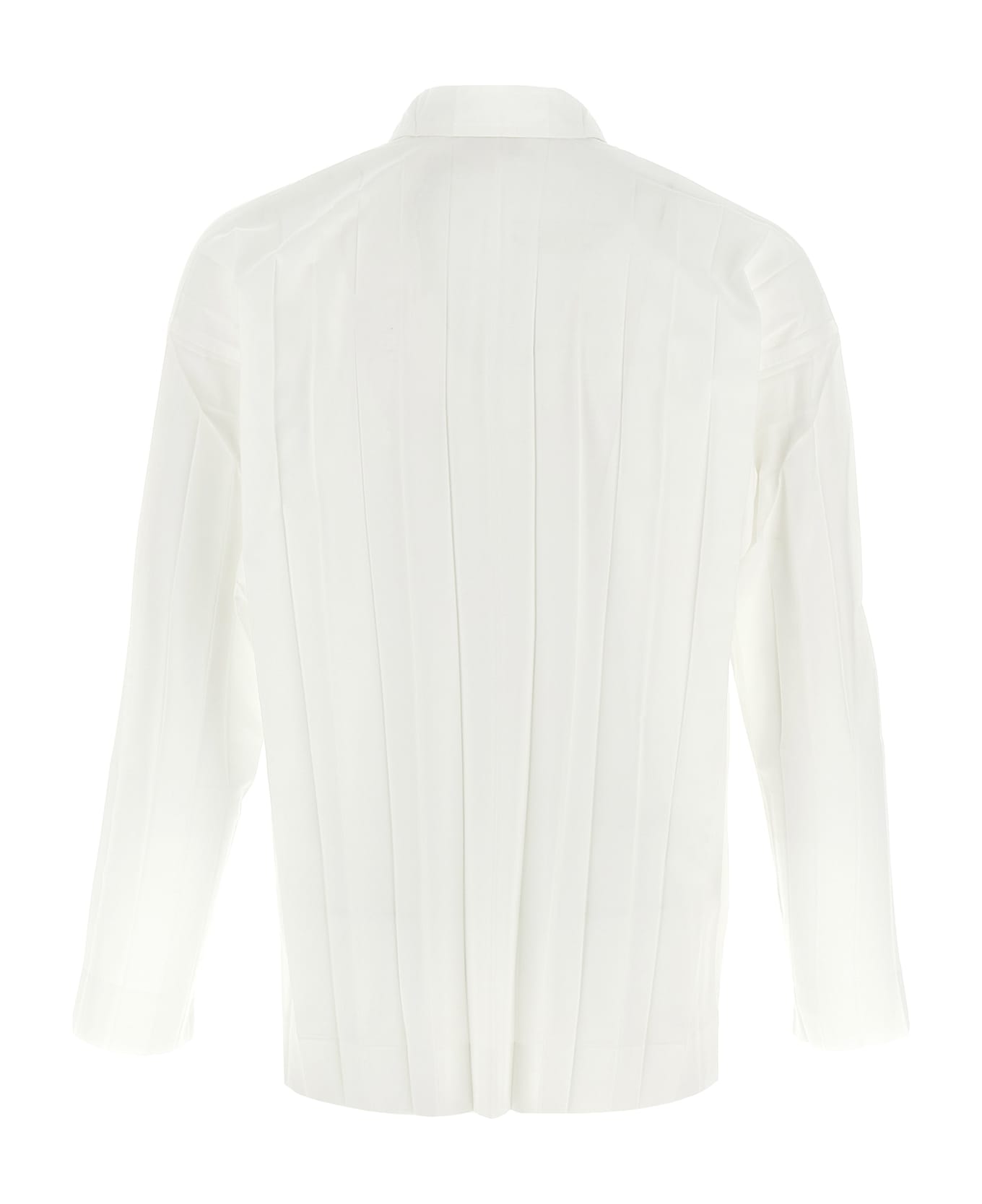 Issey Miyake 'edge Shirt' Shirt - White