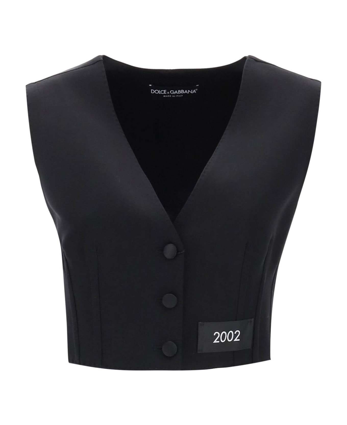 Dolce & Gabbana Tailoring Waistcoat - NERO (Black) ベスト
