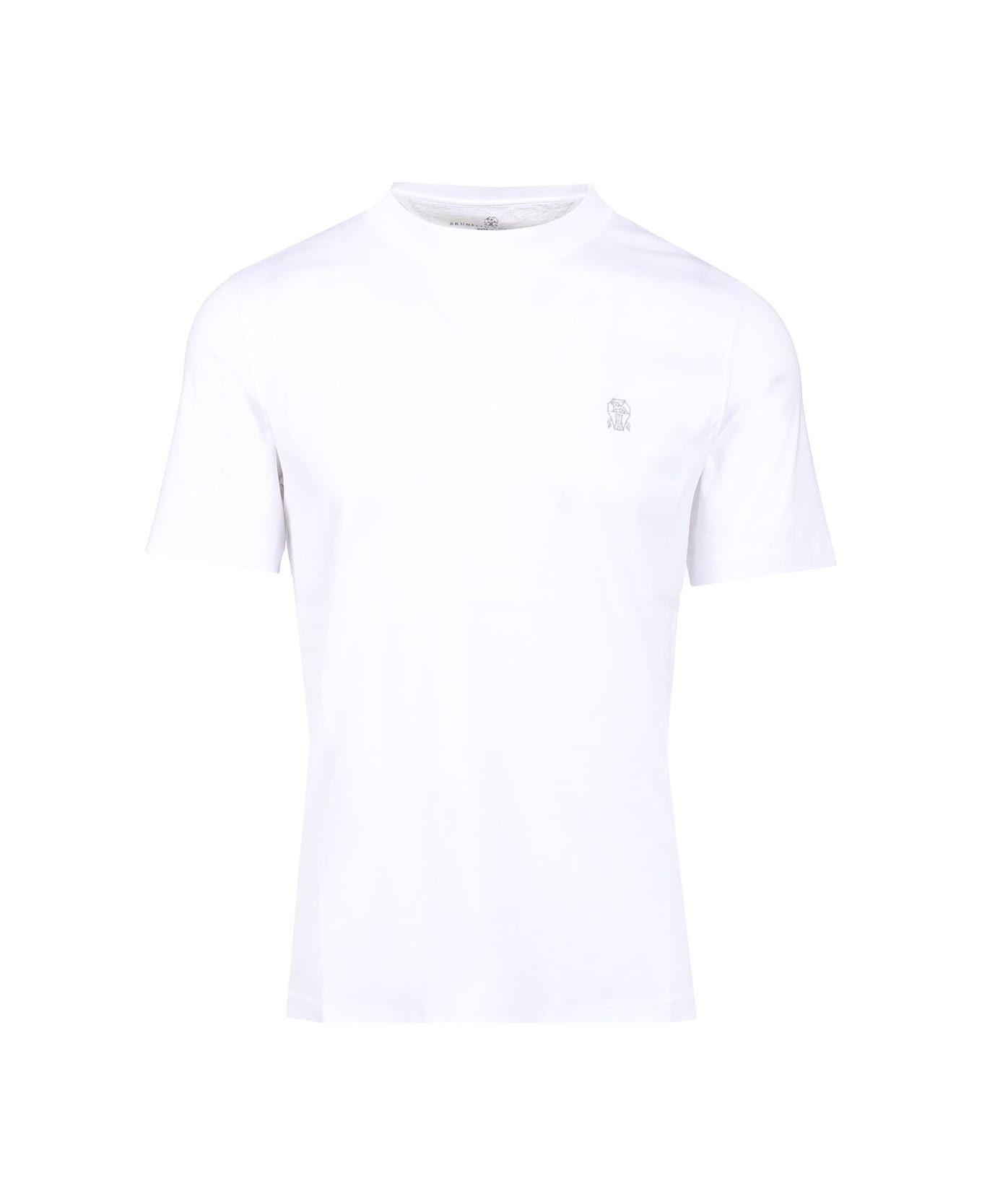 Brunello Cucinelli Crewneck T-shirt - White