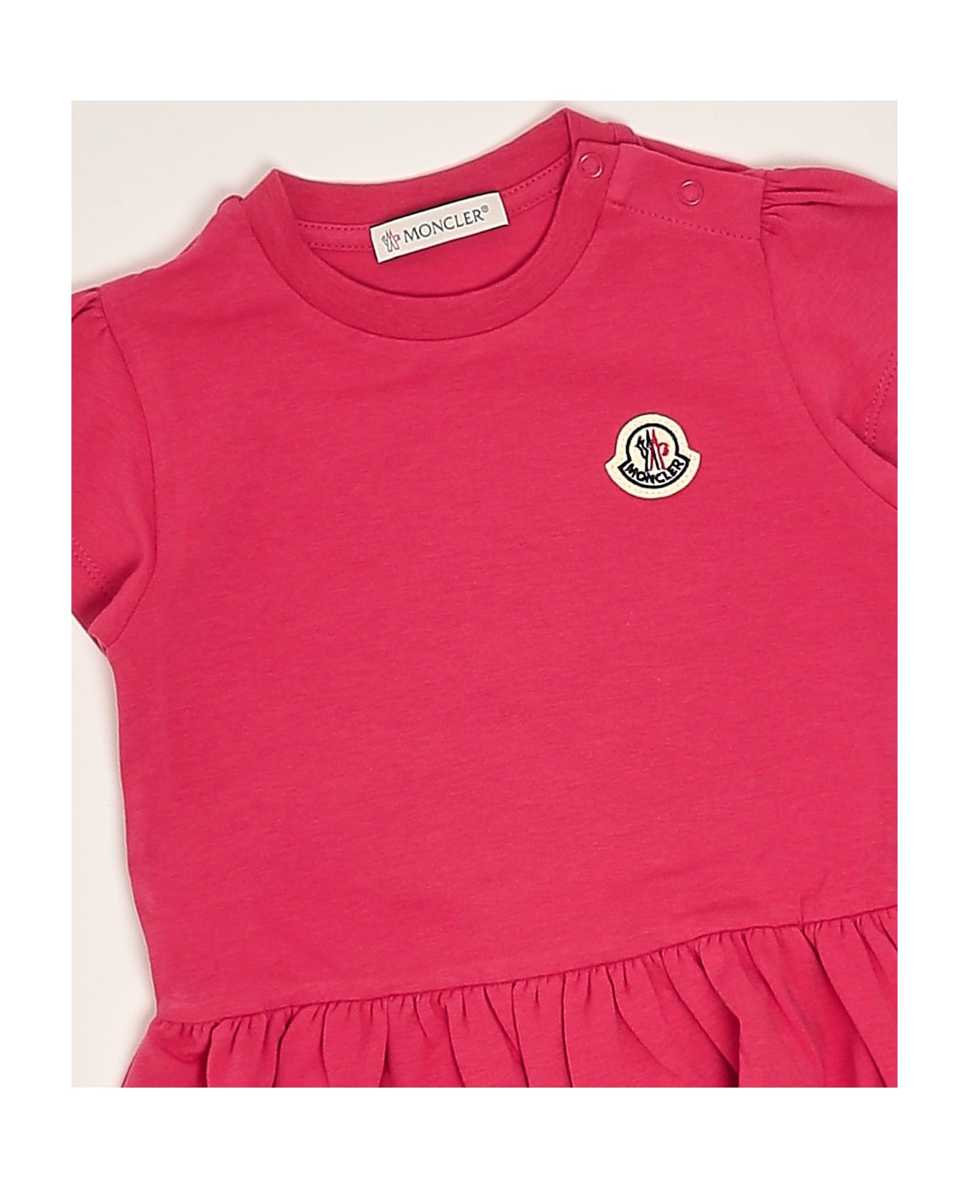 Moncler Dress Dress - FUXIA