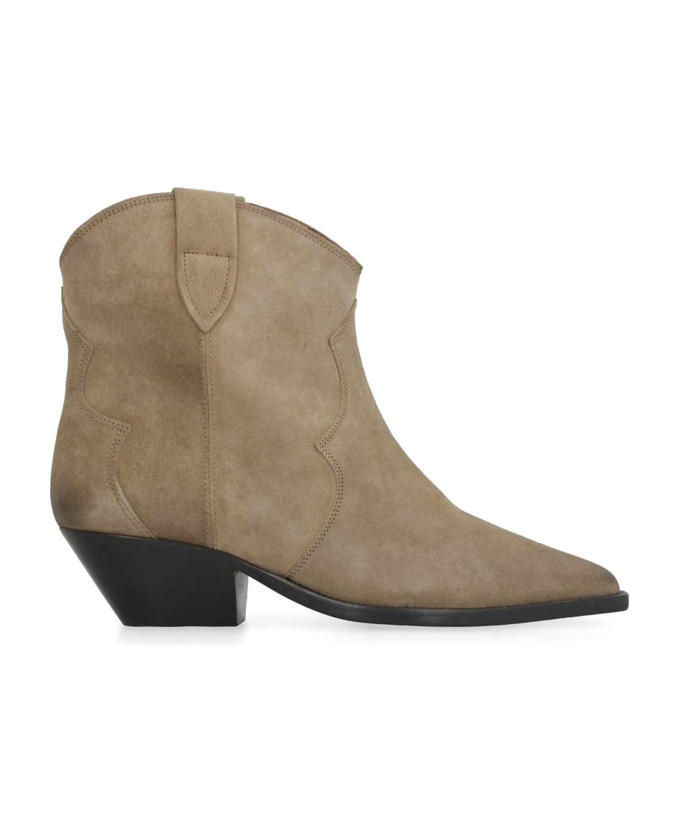 Isabel Marant Dewina Suede Ankle Boots - Dove Grey ブーツ
