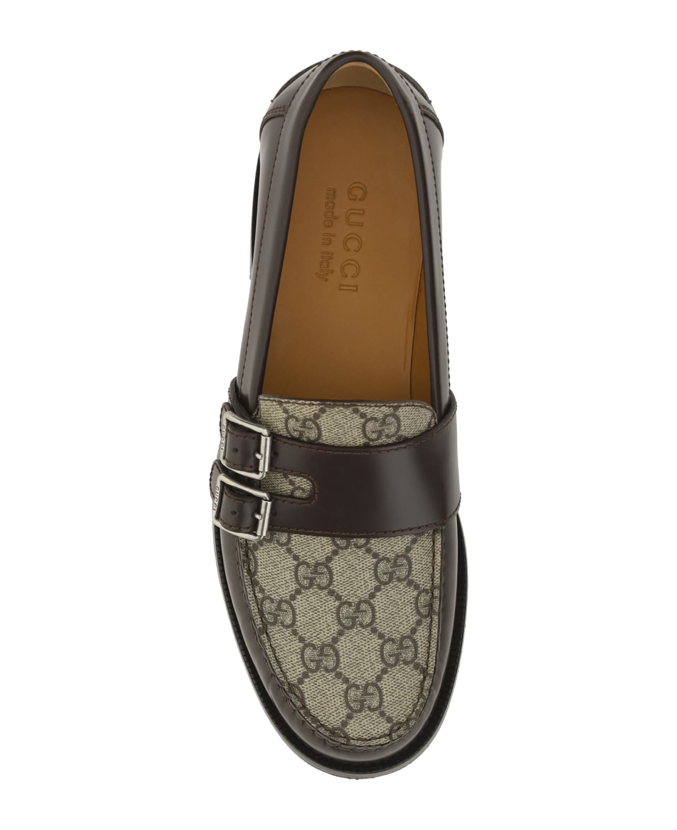 Gucci Loafers - Cocoa/beige ローファー＆デッキシューズ
