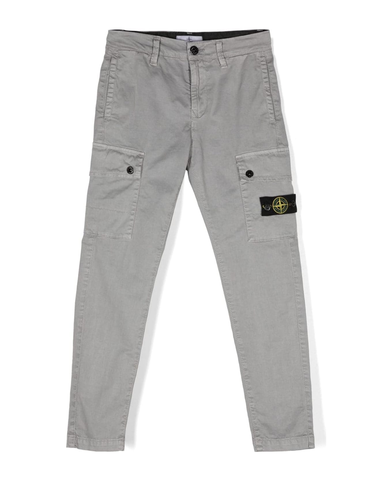 Stone Island Junior Stone Island Kids Trousers Grey - Grey