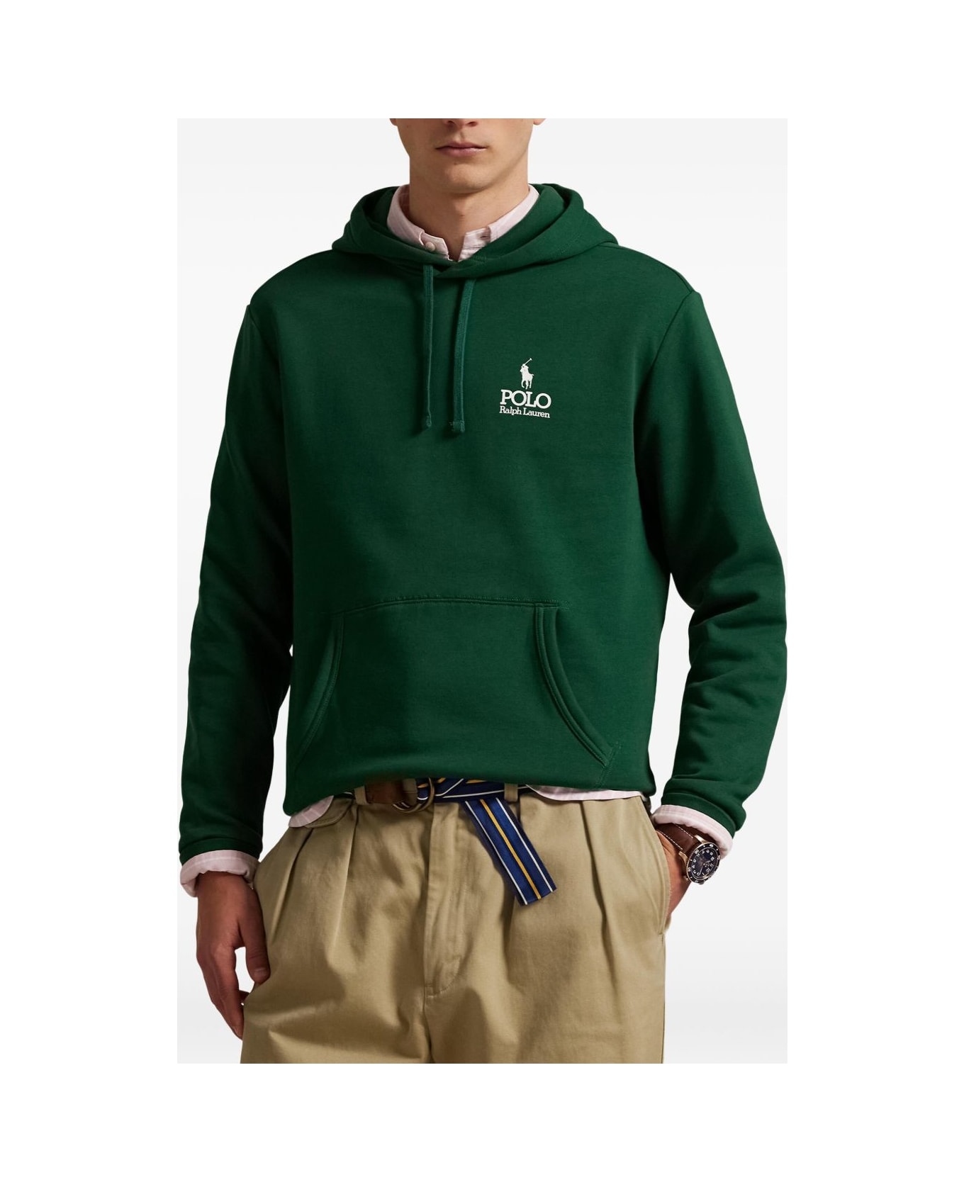 Polo Ralph Lauren Logo Hoodie - Green