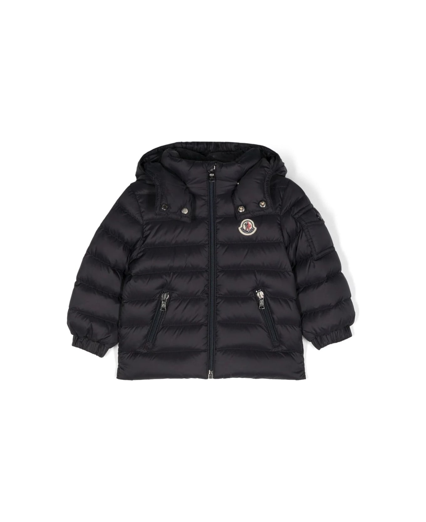 Moncler Navy Blue Jules Down Jacket - Blue