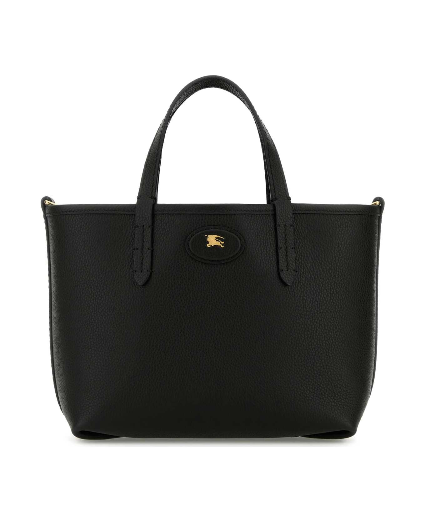 Burberry Black Mini Bloomsbury Reversible Handbag - BLACK