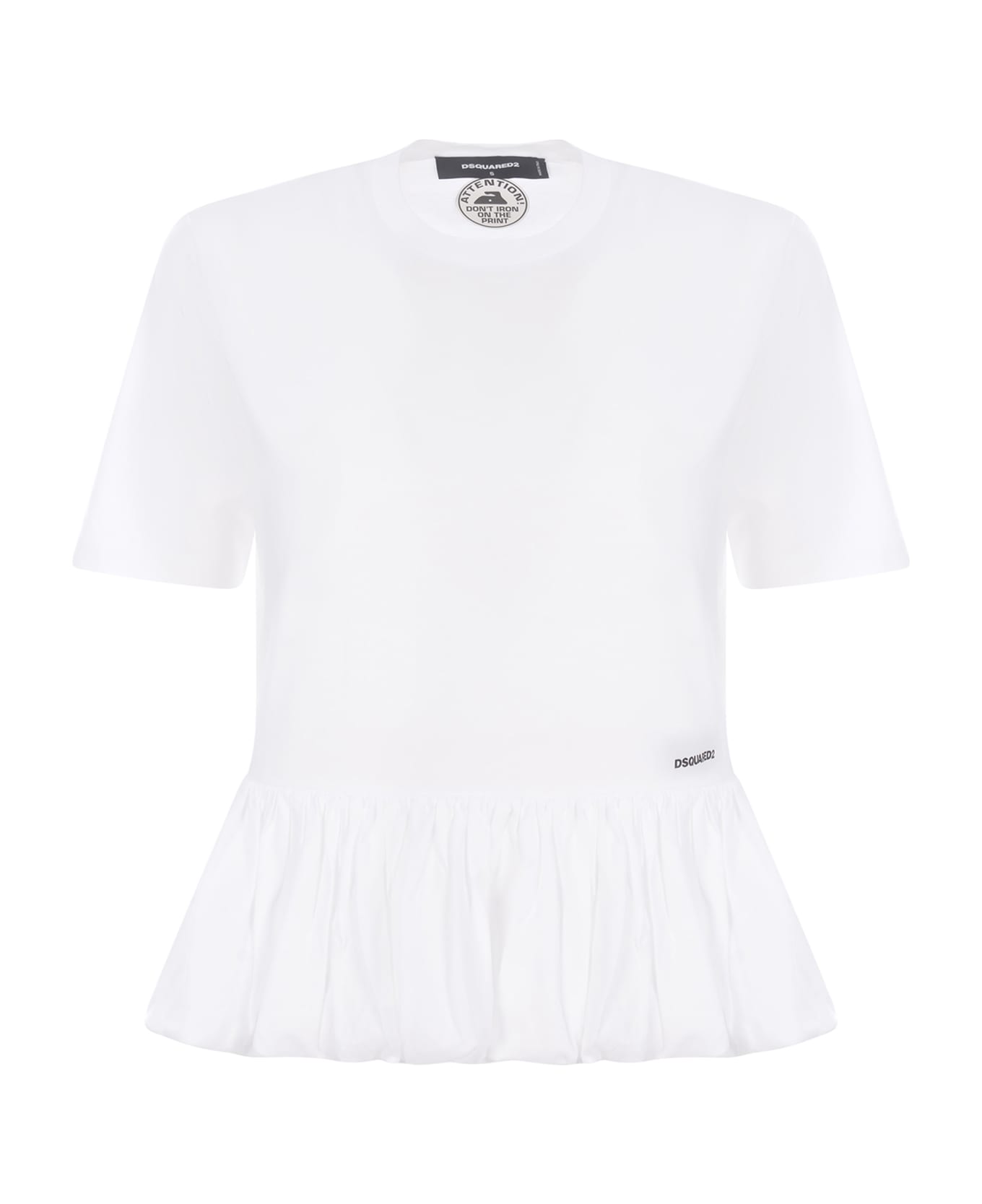 Dsquared2 T-shirt Dsquared In Cotone - Bianco