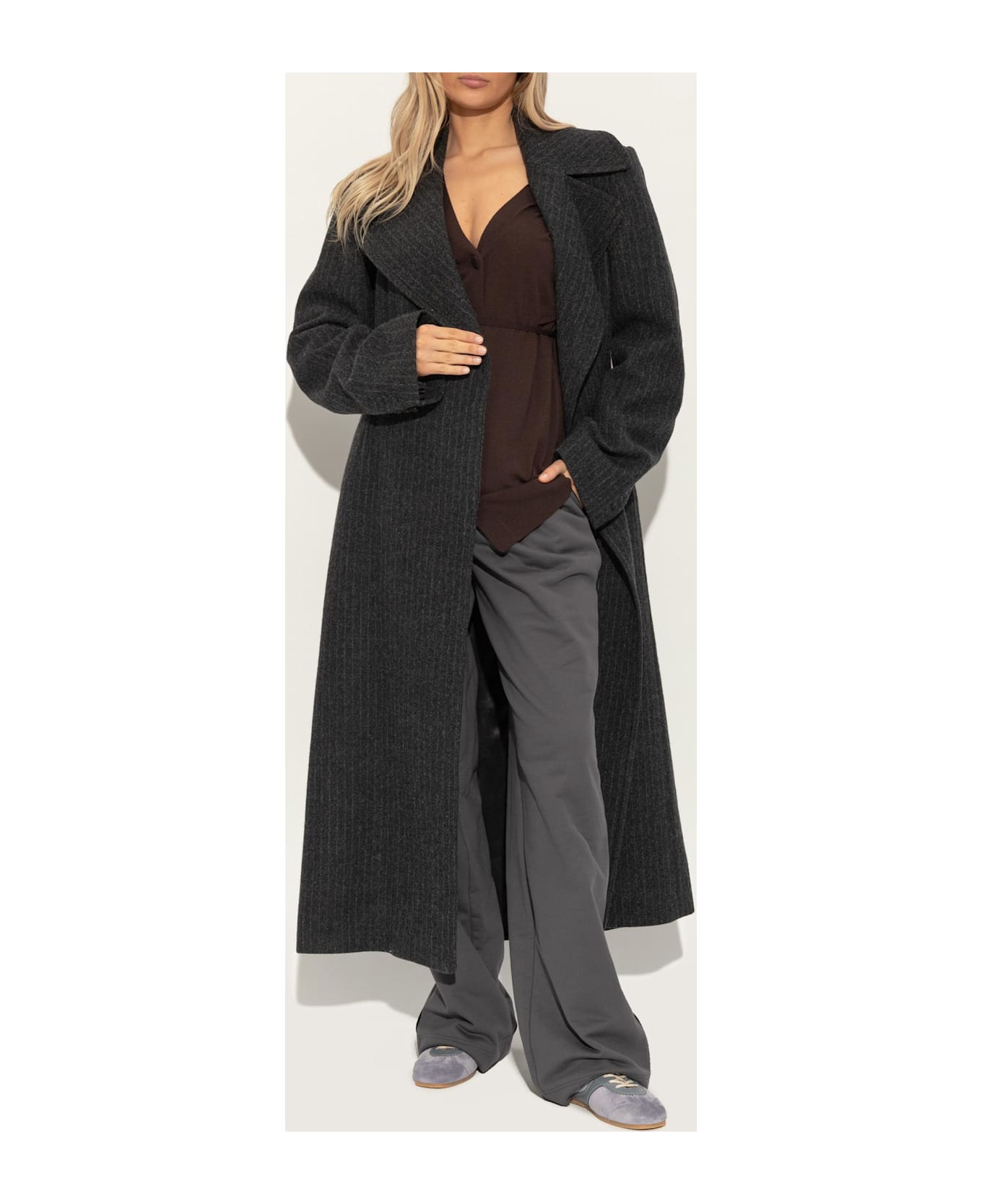 Dries Van Noten Leather Sports Shoes - LILAC