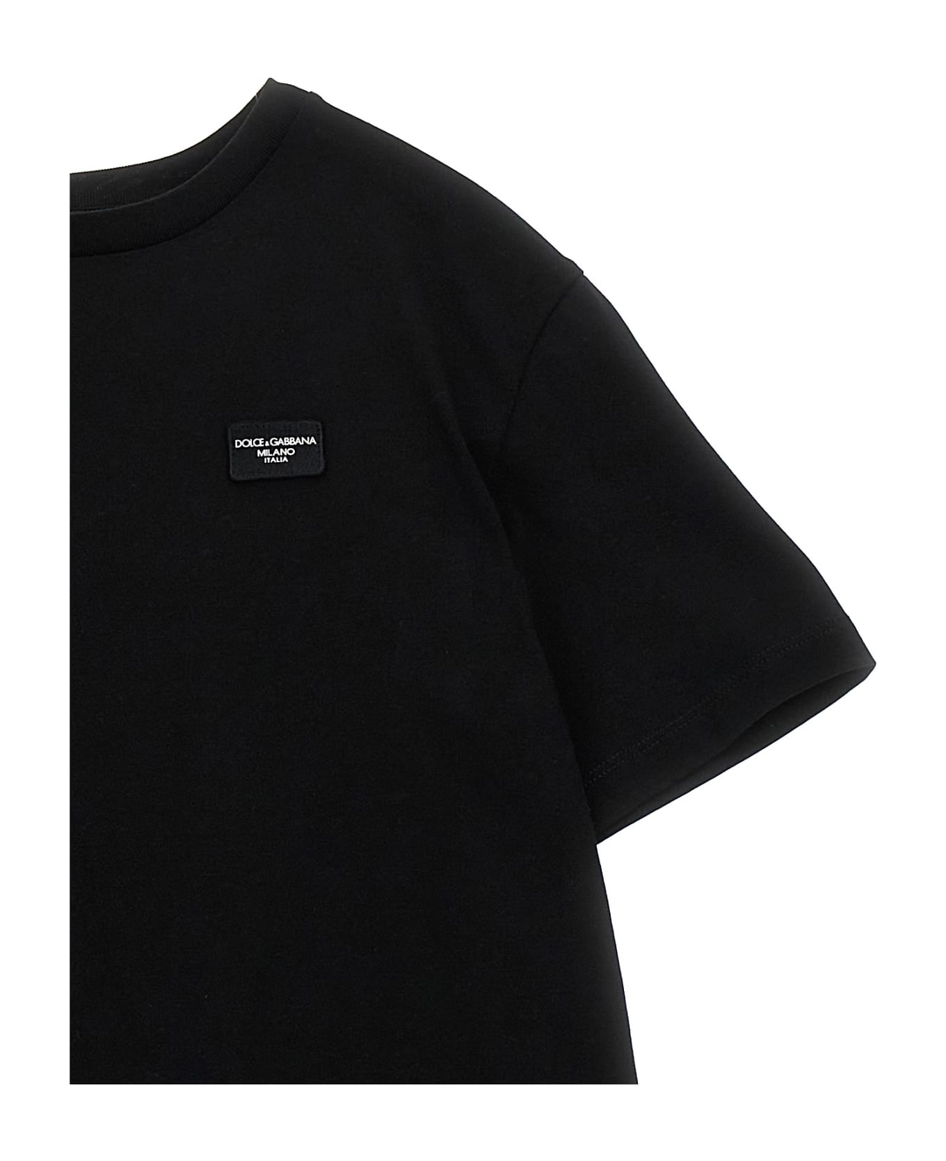 Dolce & Gabbana Logo T-shirt - Nero Tシャツ＆ポロシャツ