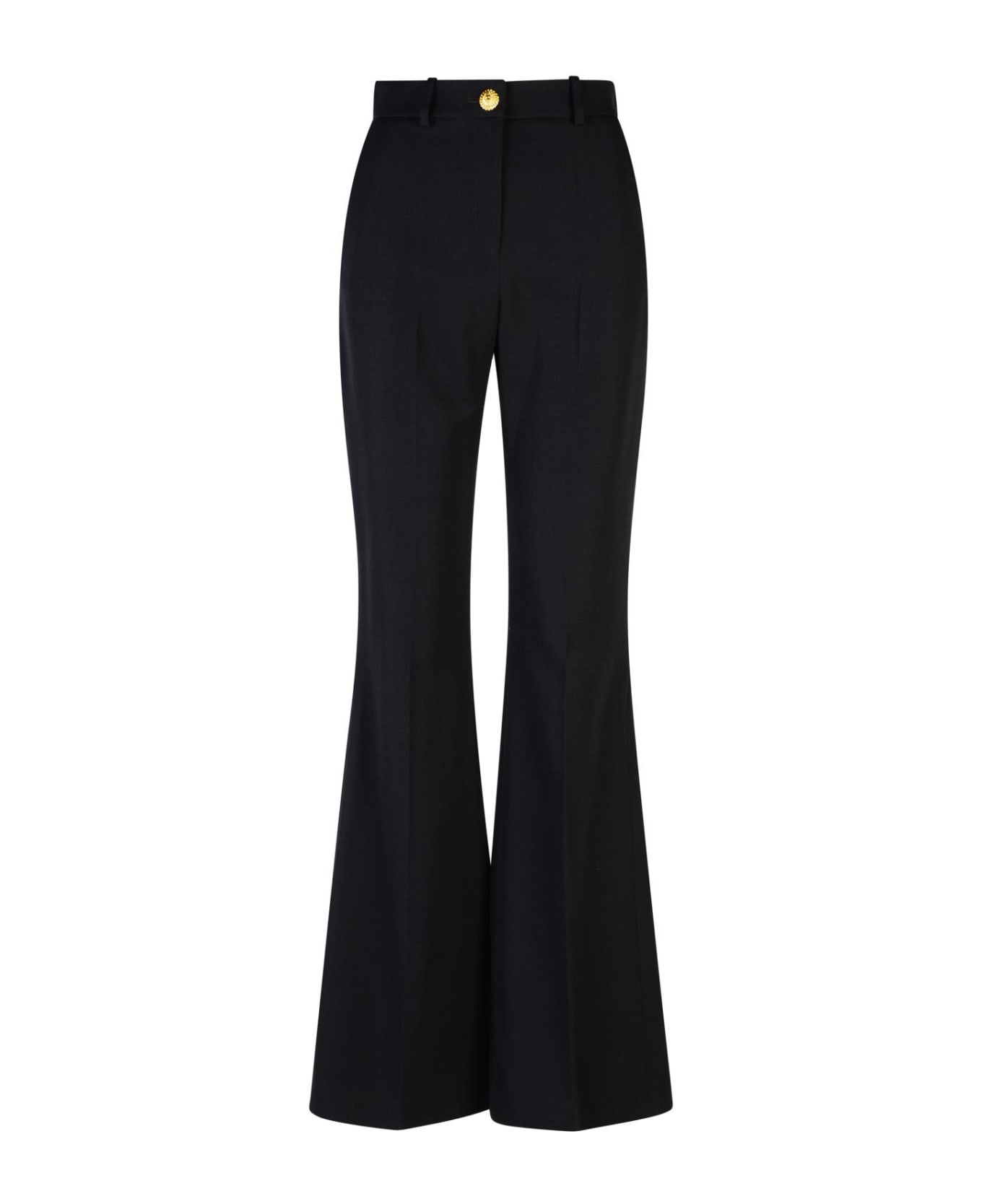 Balmain Cotton Blend Pants - Black