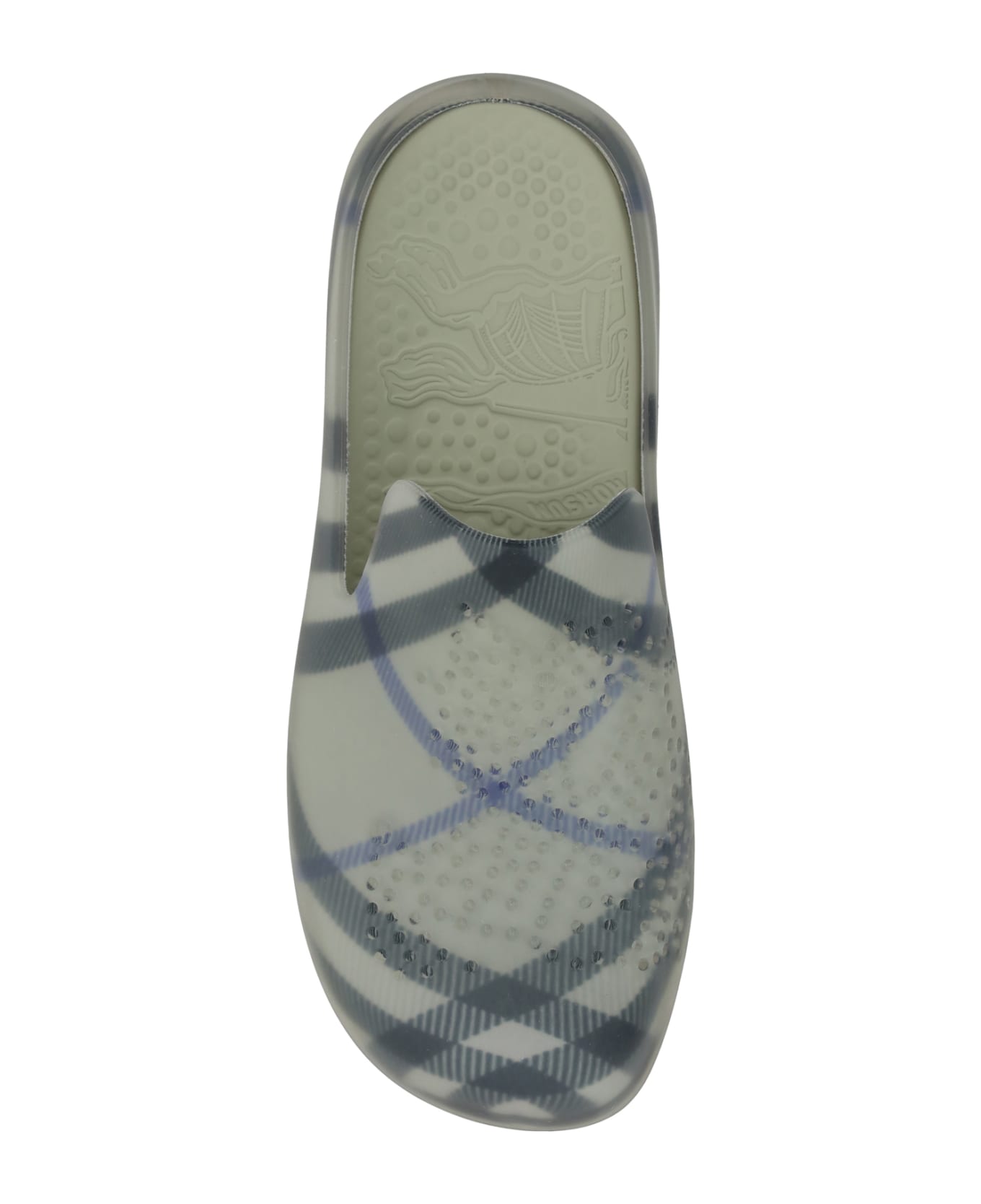 Burberry Clog Sandals - Lichen Ip Check フラットシューズ