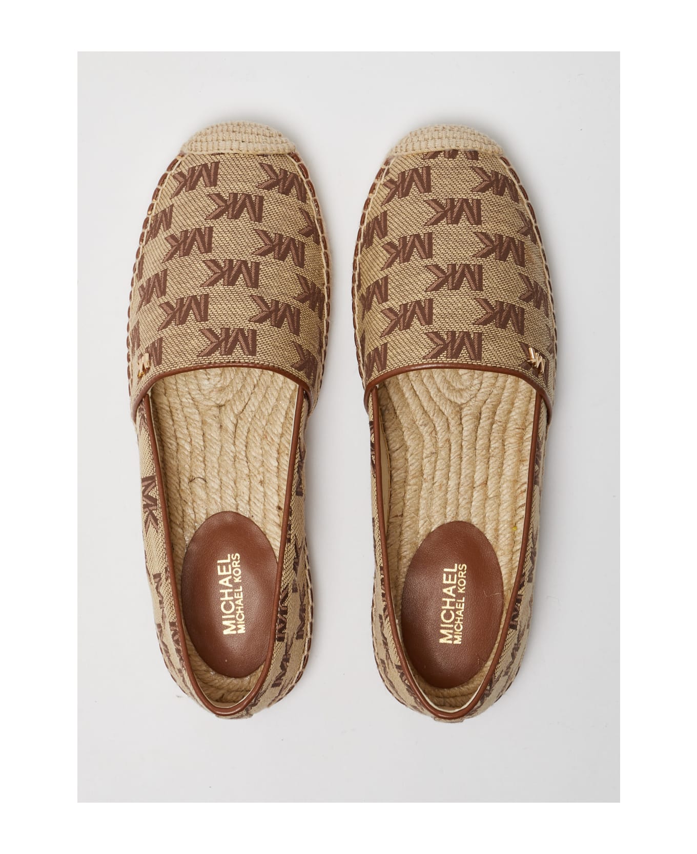 Michael Kors Kendrick Slip On Espadrillas - BEIGE-MORO