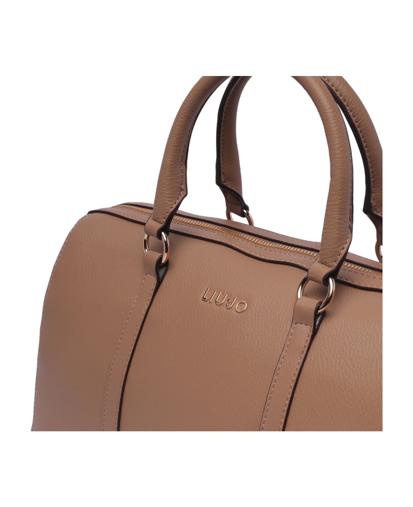 Liu-Jo Logo Handbag - Brown トラベルバッグ