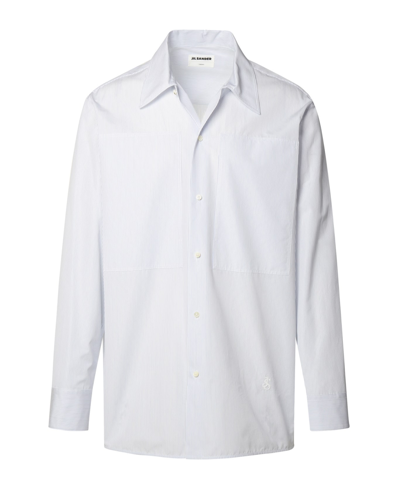 Jil Sander 'tuesday' White Cotton Shirt - White シャツ