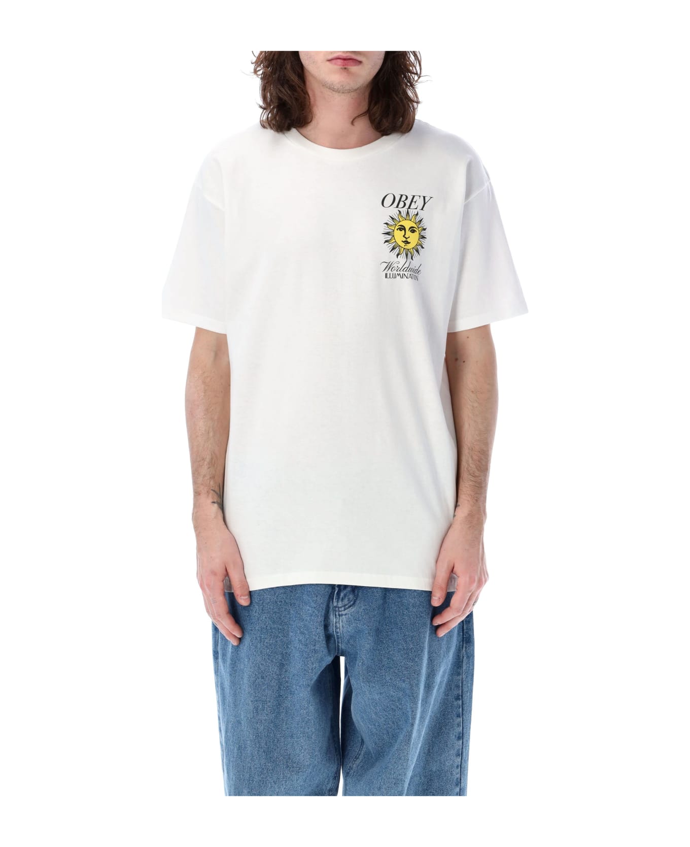Obey Illumination Classic T-shirt - WHITE シャツ