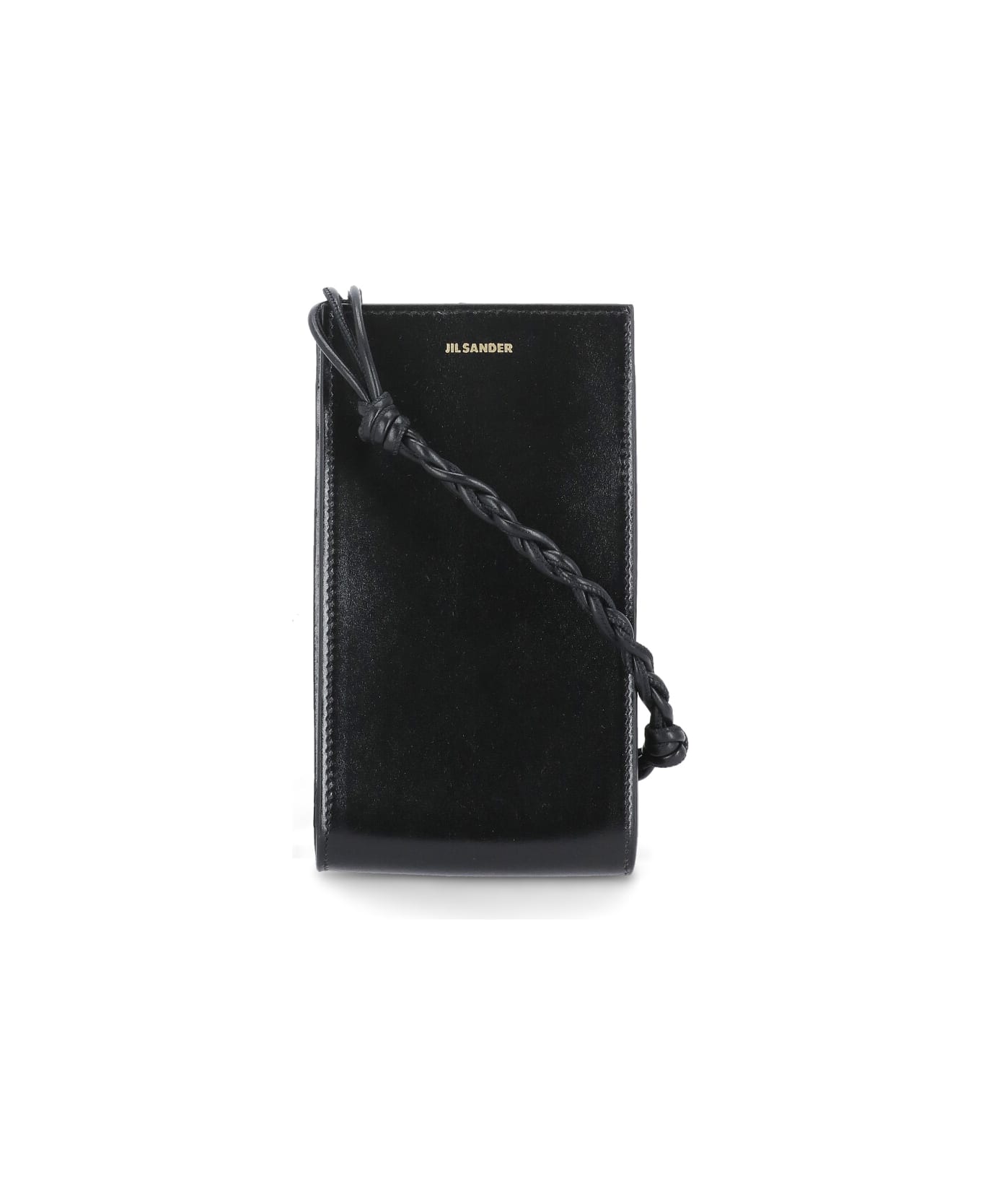 Jil Sander Leather Phone Case - Black