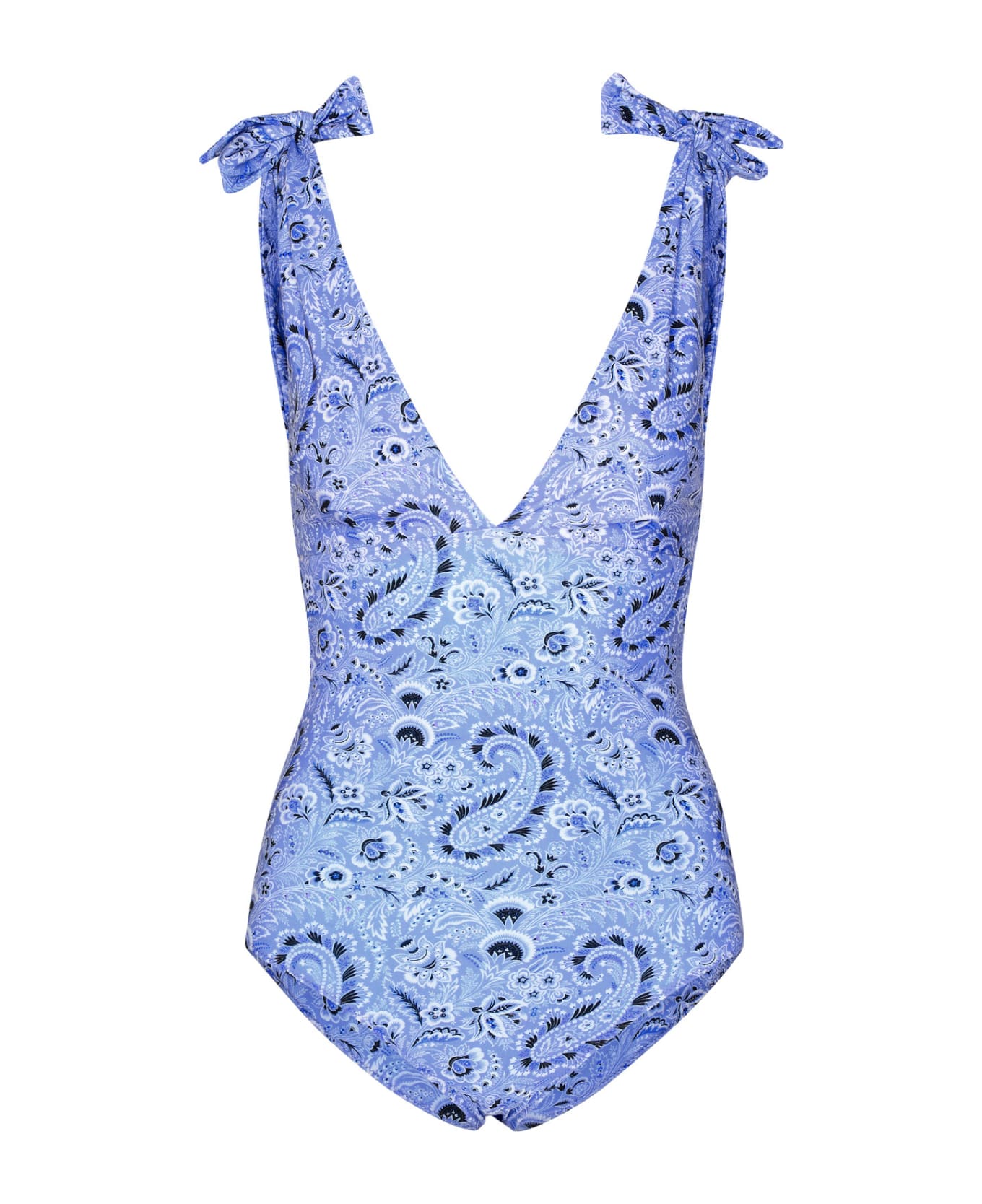 Etro Light Blue Swimsuit In Polyamide Blend - Light Blue ビキニ