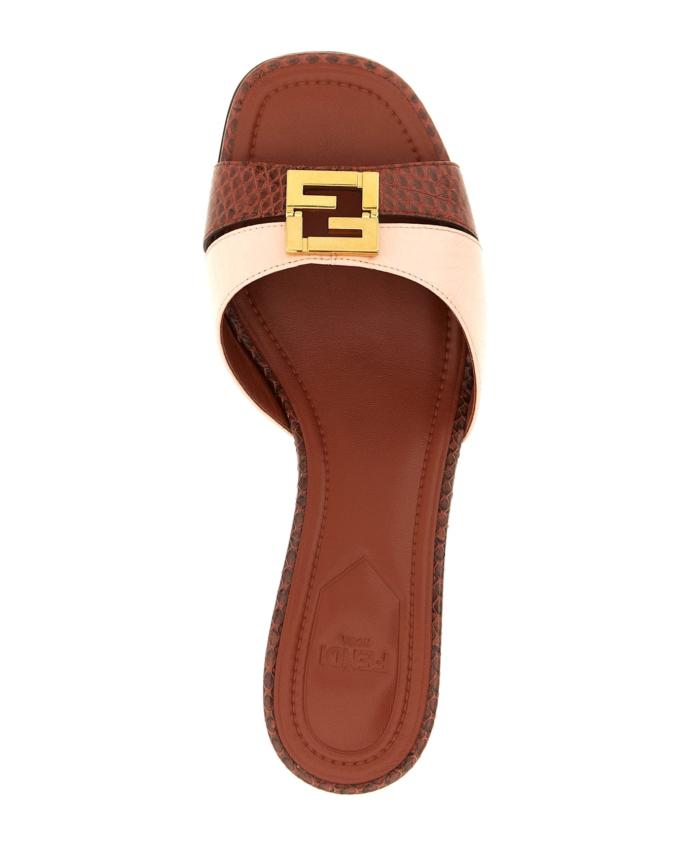 Fendi 
fendi Ffold
 Slides - Multicolor