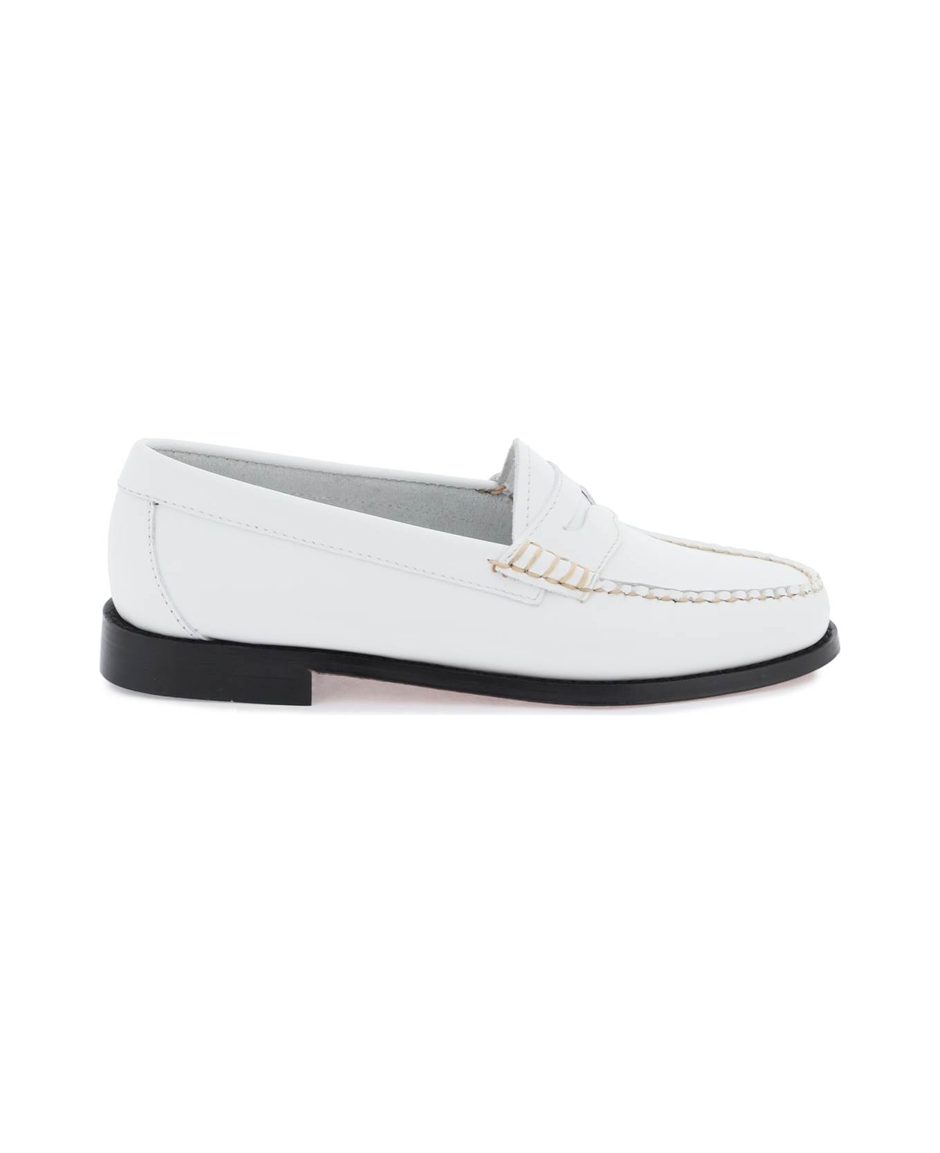 G.H.Bass & Co. Weejuns Penny Loafers - WHITE (White)