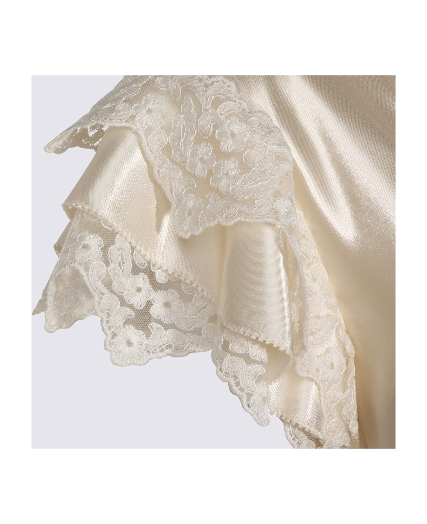 Alberta Ferretti White Dress - White