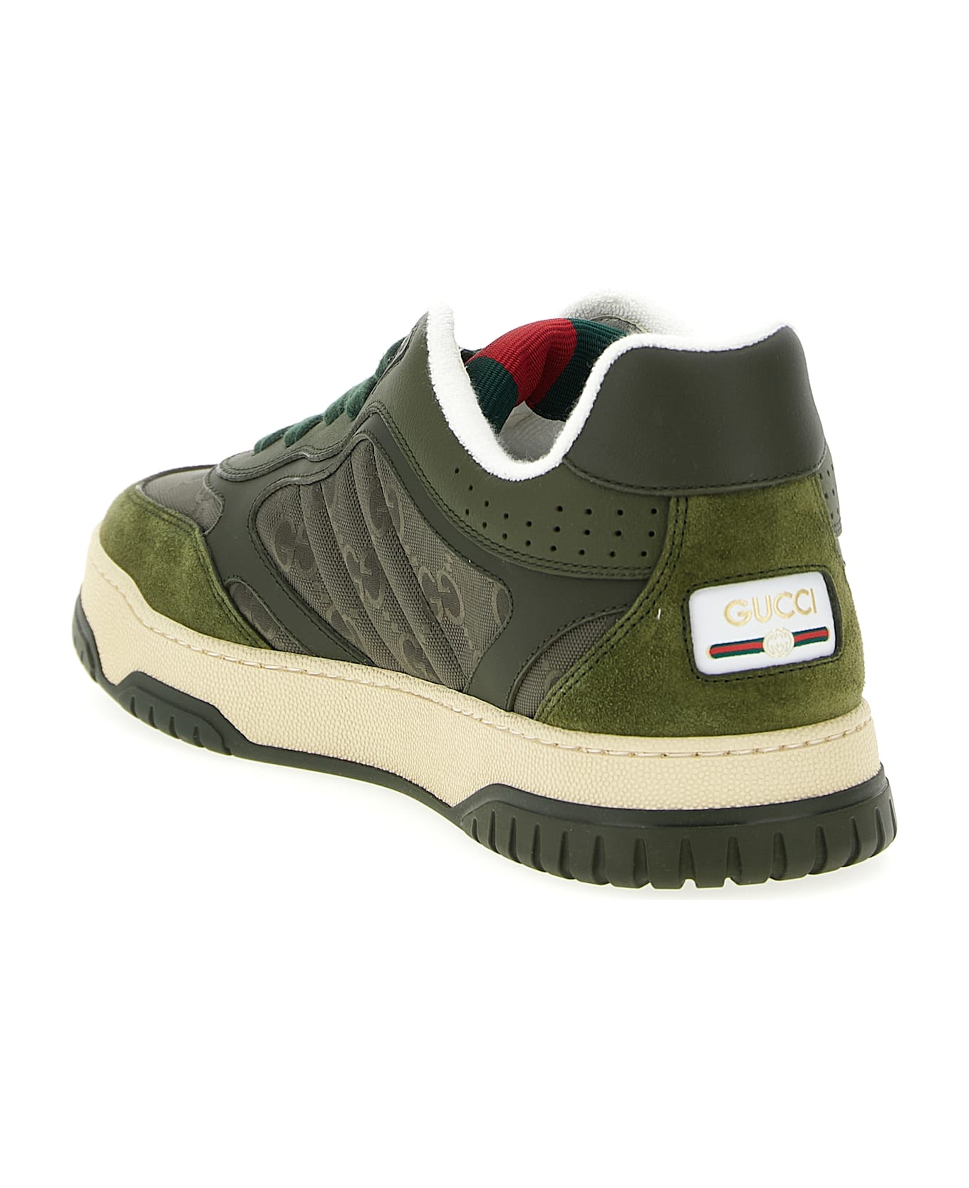 Gucci 'gucci Re-web' Sneakers - Green