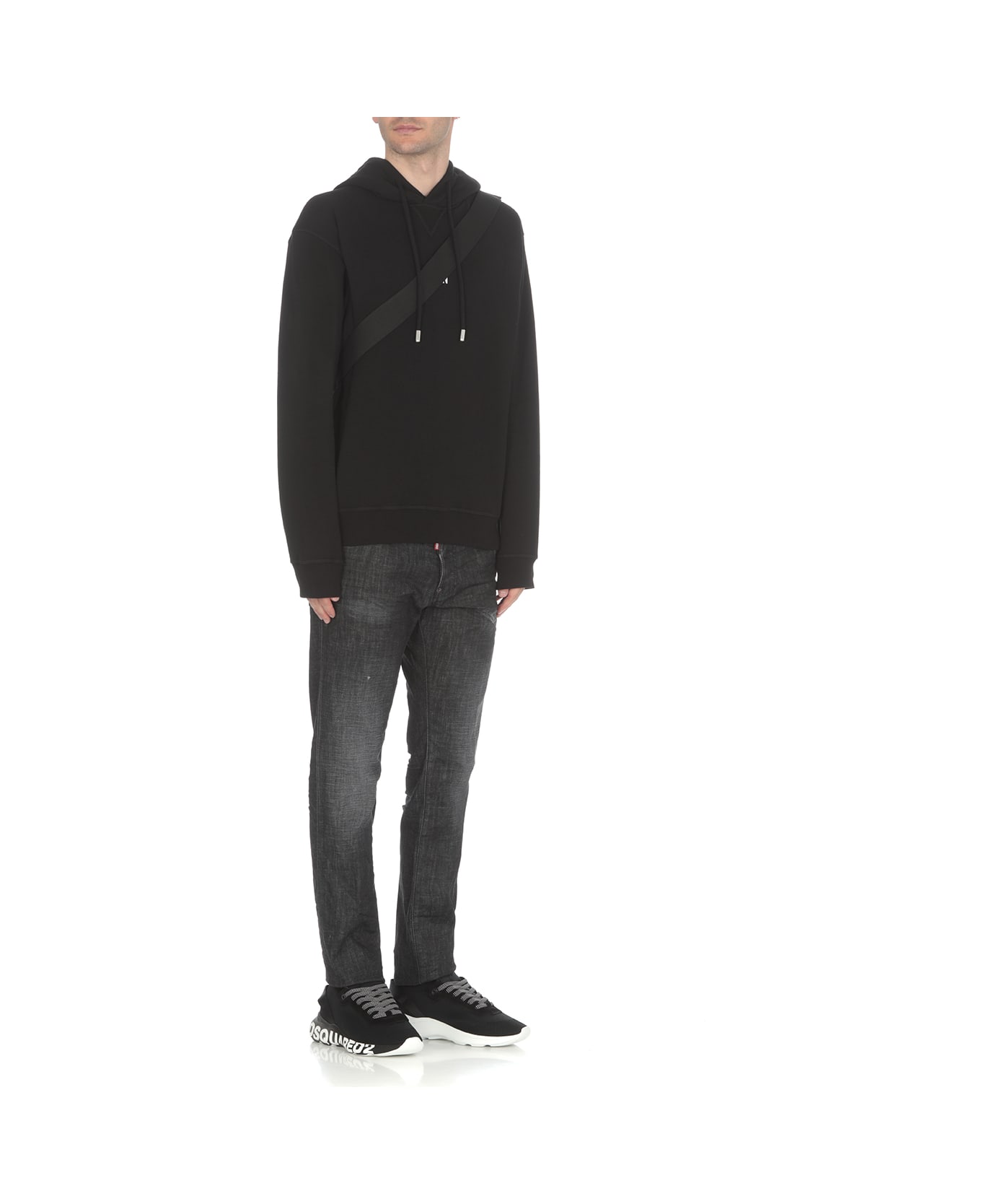 【送料&関税込】Dsquared2 Mini Icon Hoodie Mini Icon Hoodie Sweatshirt