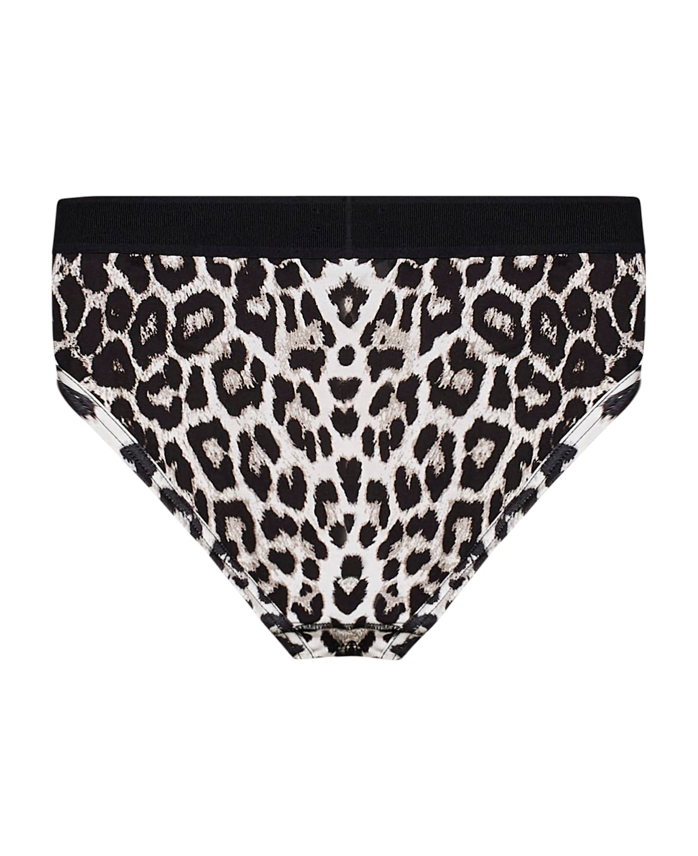 Tom Ford Printed Stretch Cotton Brief - SNOWLEOPARD