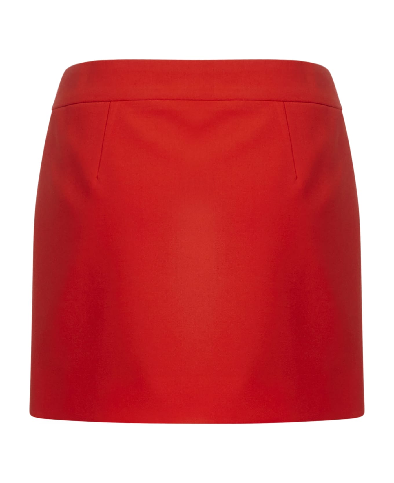 The Attico 'cloe' Skirt - Red
