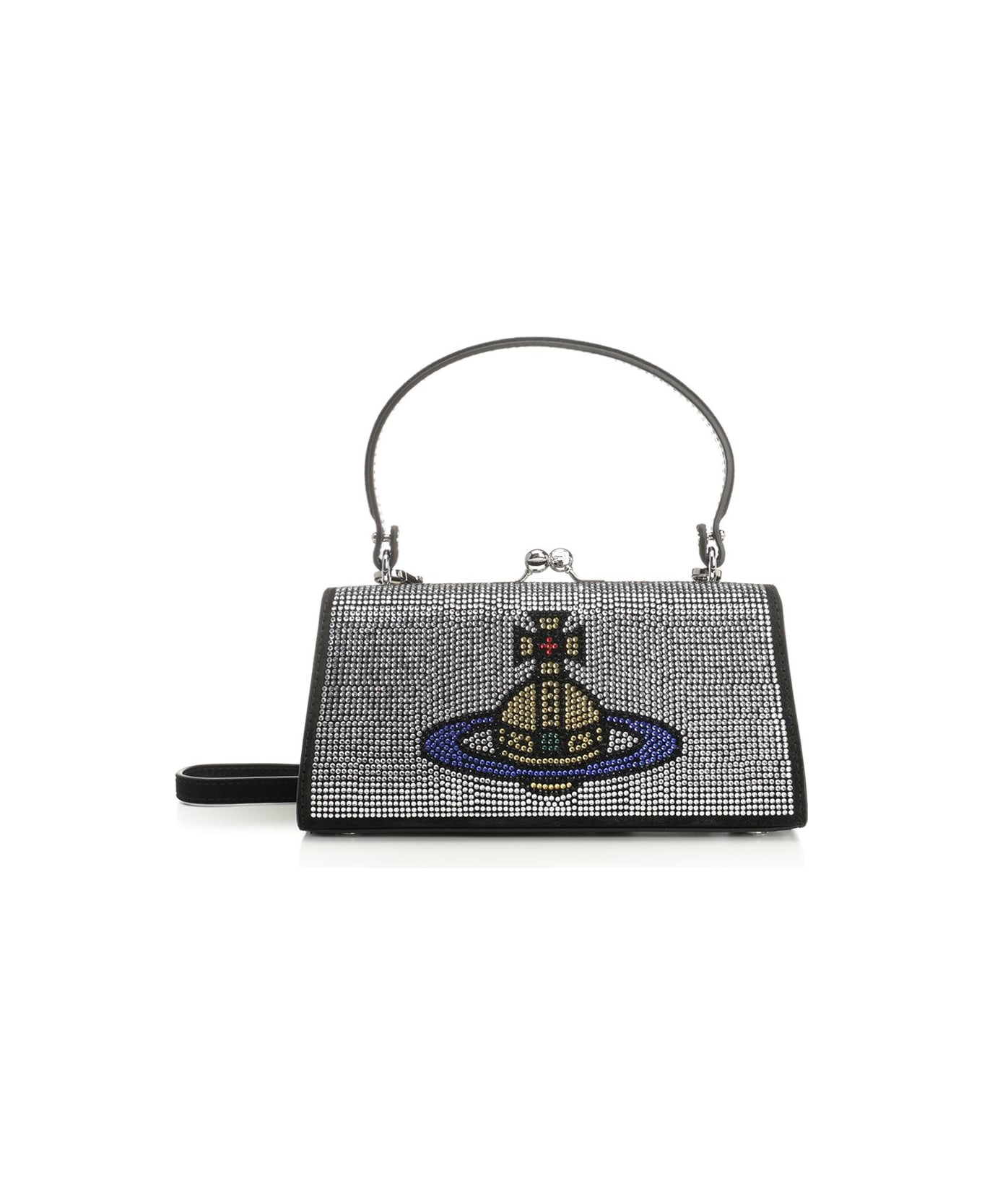 Vivienne Westwood Doll Xl Bag - SILVER