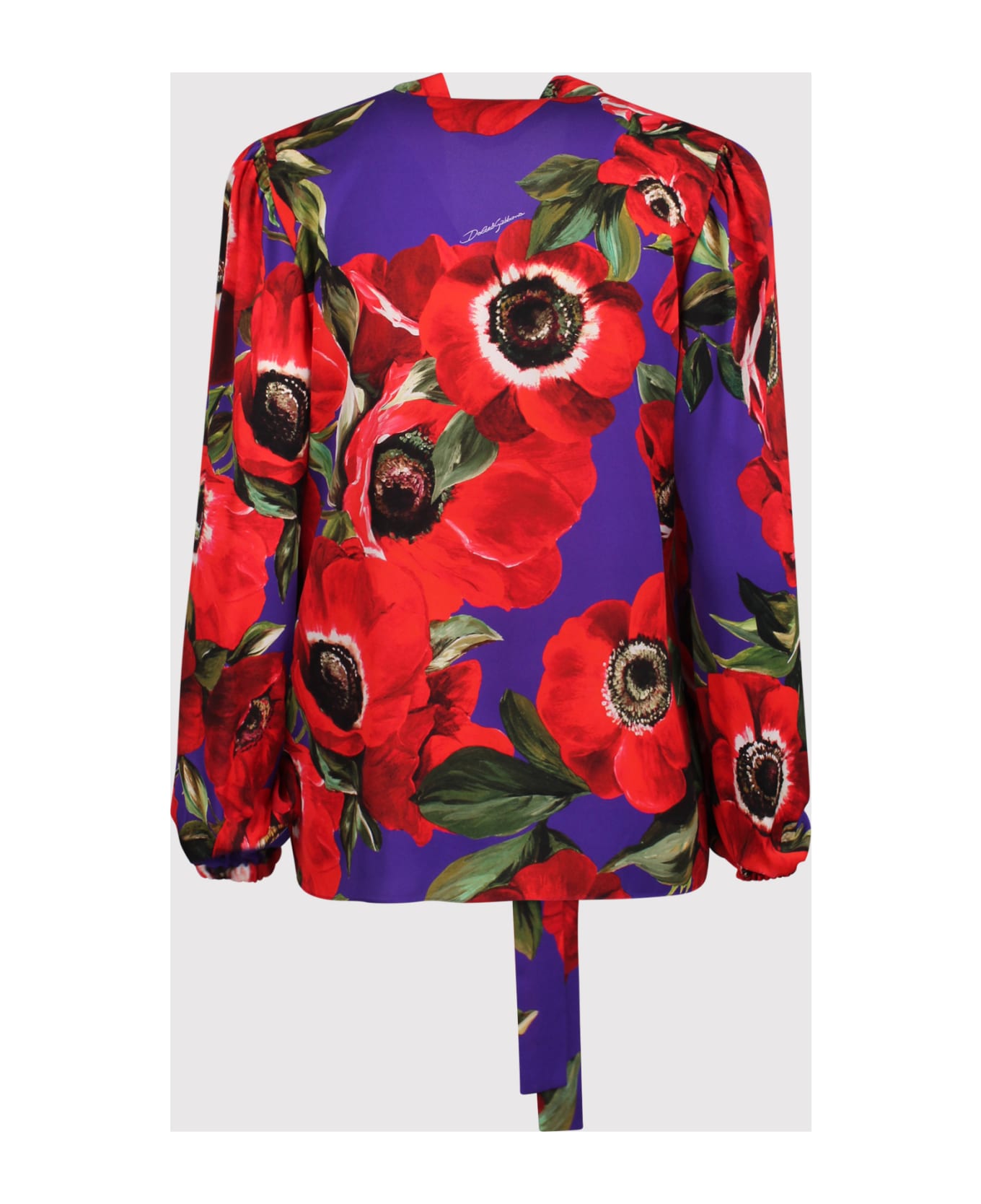 Dolce & Gabbana Floral-print Blouse