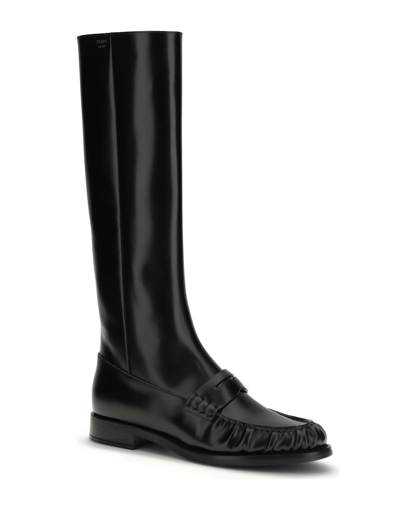 Prada Smooth Leather Boots
