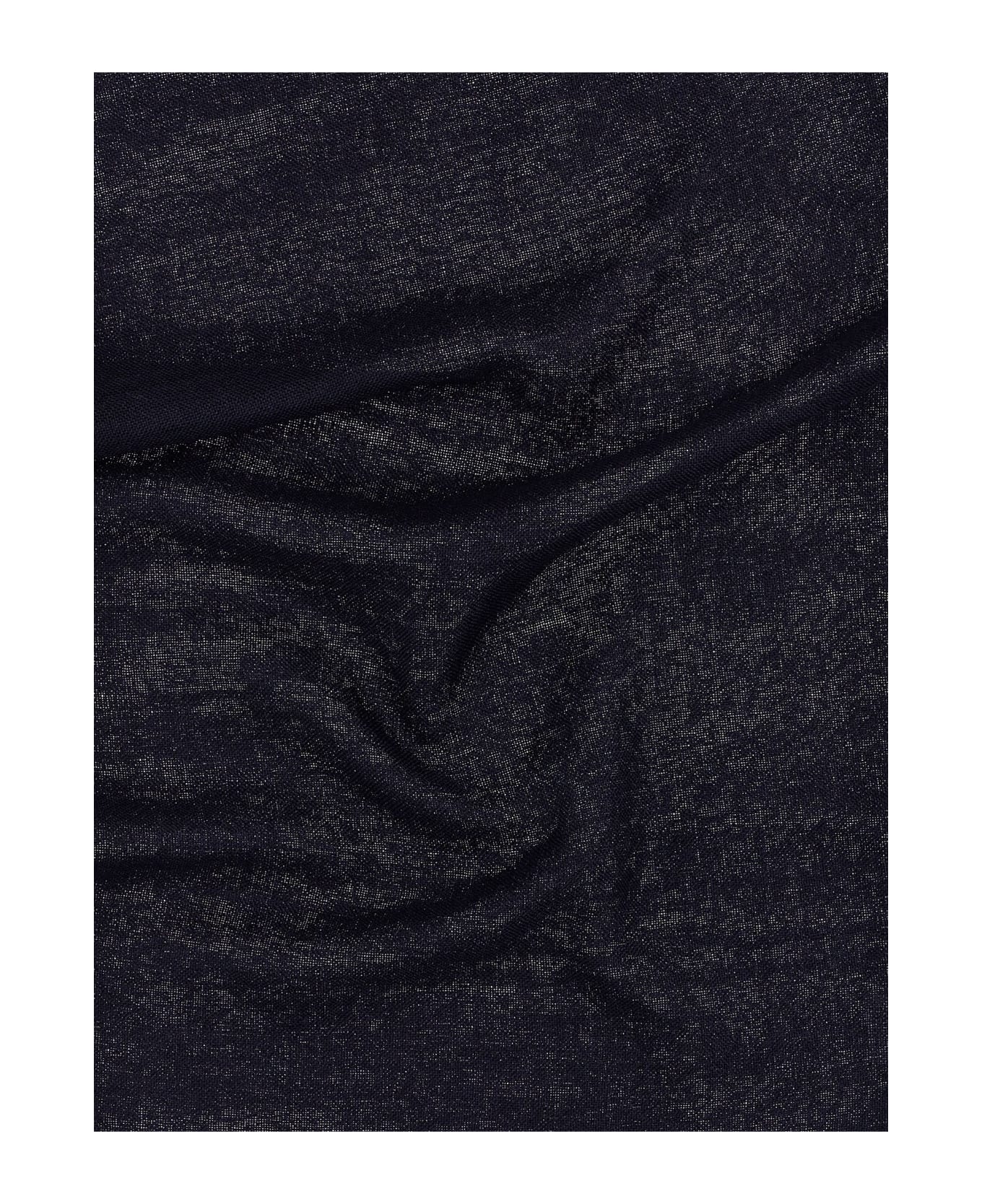 Brunello Cucinelli Cashmere And Silk Scarf - Blue スカーフ