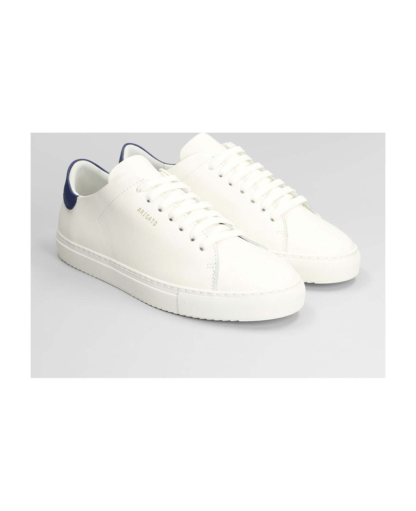 Axel Arigato Clean 90 Sneakers In White Leather - white