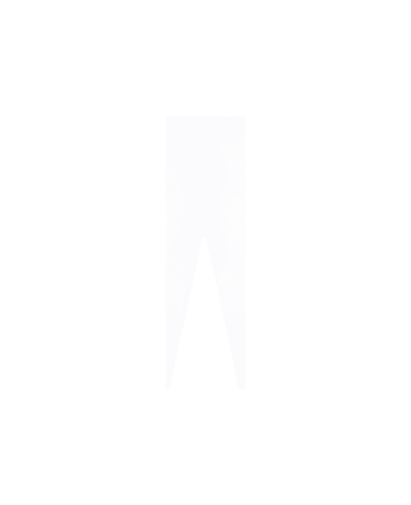 Balmain White Trousers For Baby Girl With Logo - White