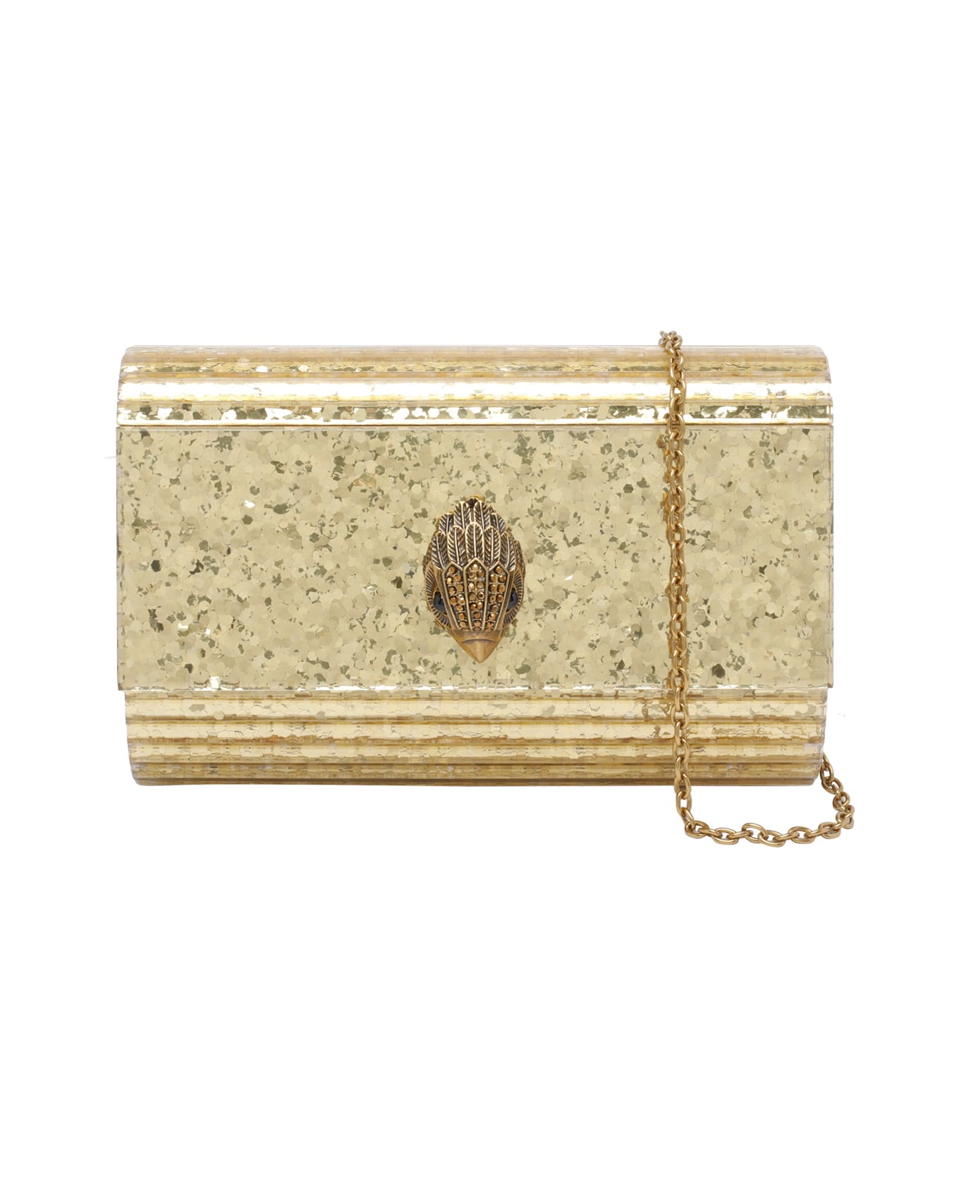 Kurt Geiger Party Eagle Clutch - Golden