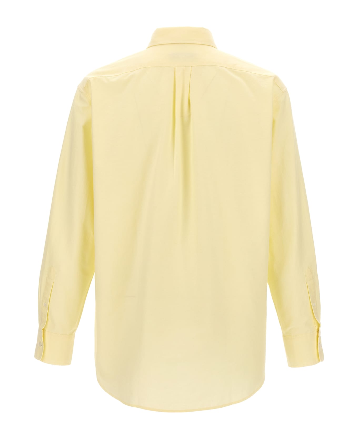 Maison Kitsuné 'contour Fox Head Skate' Shirt - Yellow シャツ