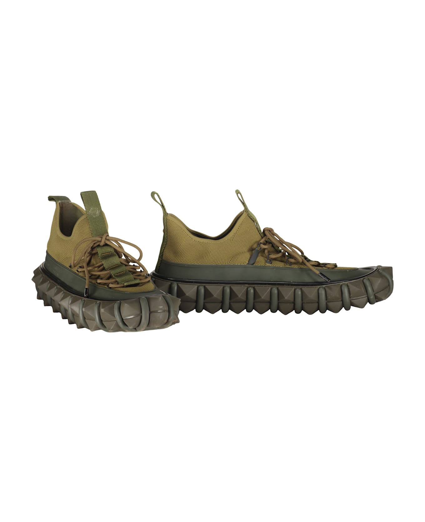 Valentino Garavani Modern Sneakers With A Snug Upper - green