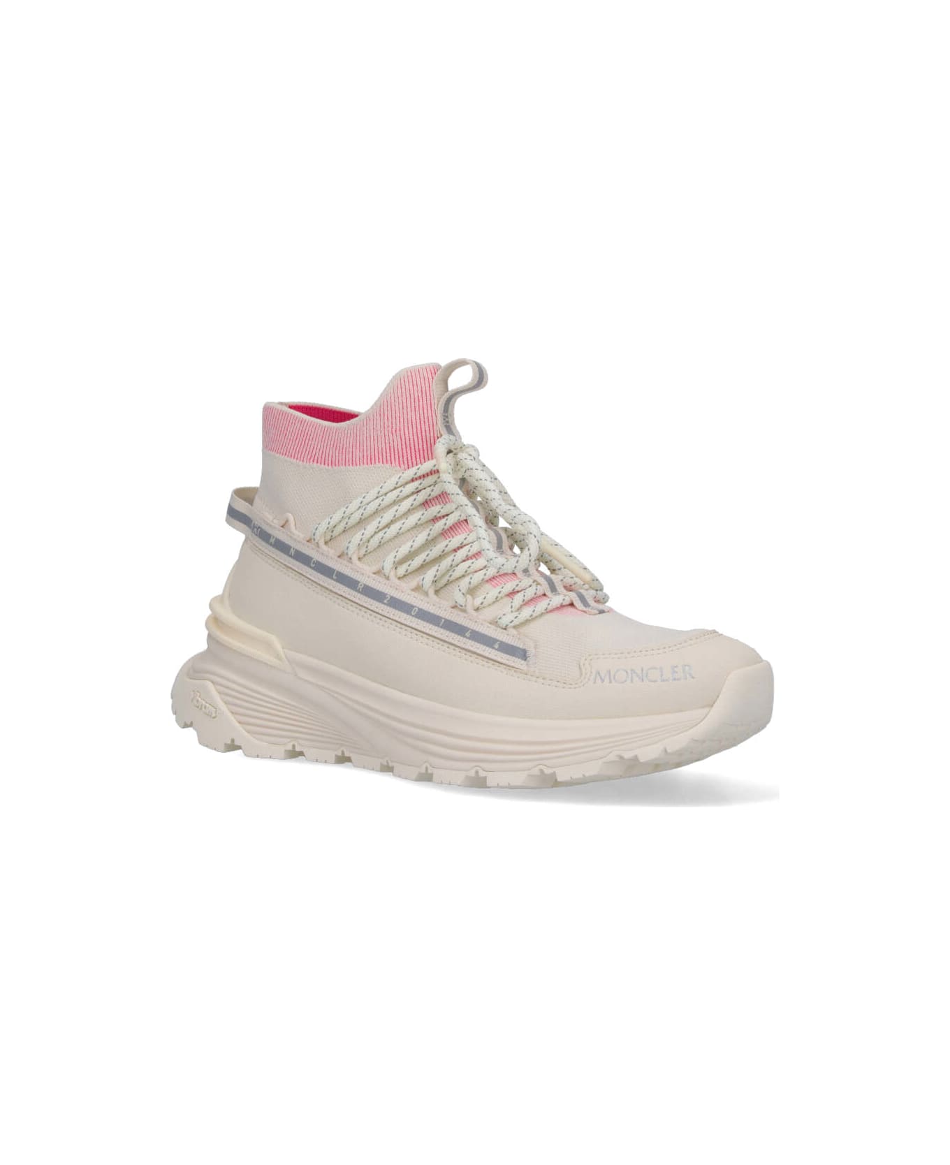 Moncler "monte Runner" Sneakers - Cream