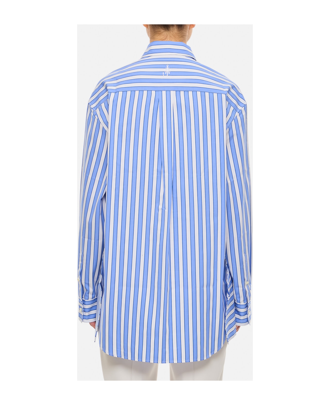 J.W. Anderson Peplum Drape Shirt - Clear Blue シャツ