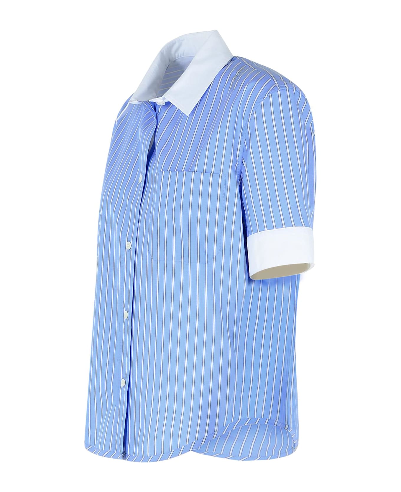 Marni Blue Cotton Shirt - Blue