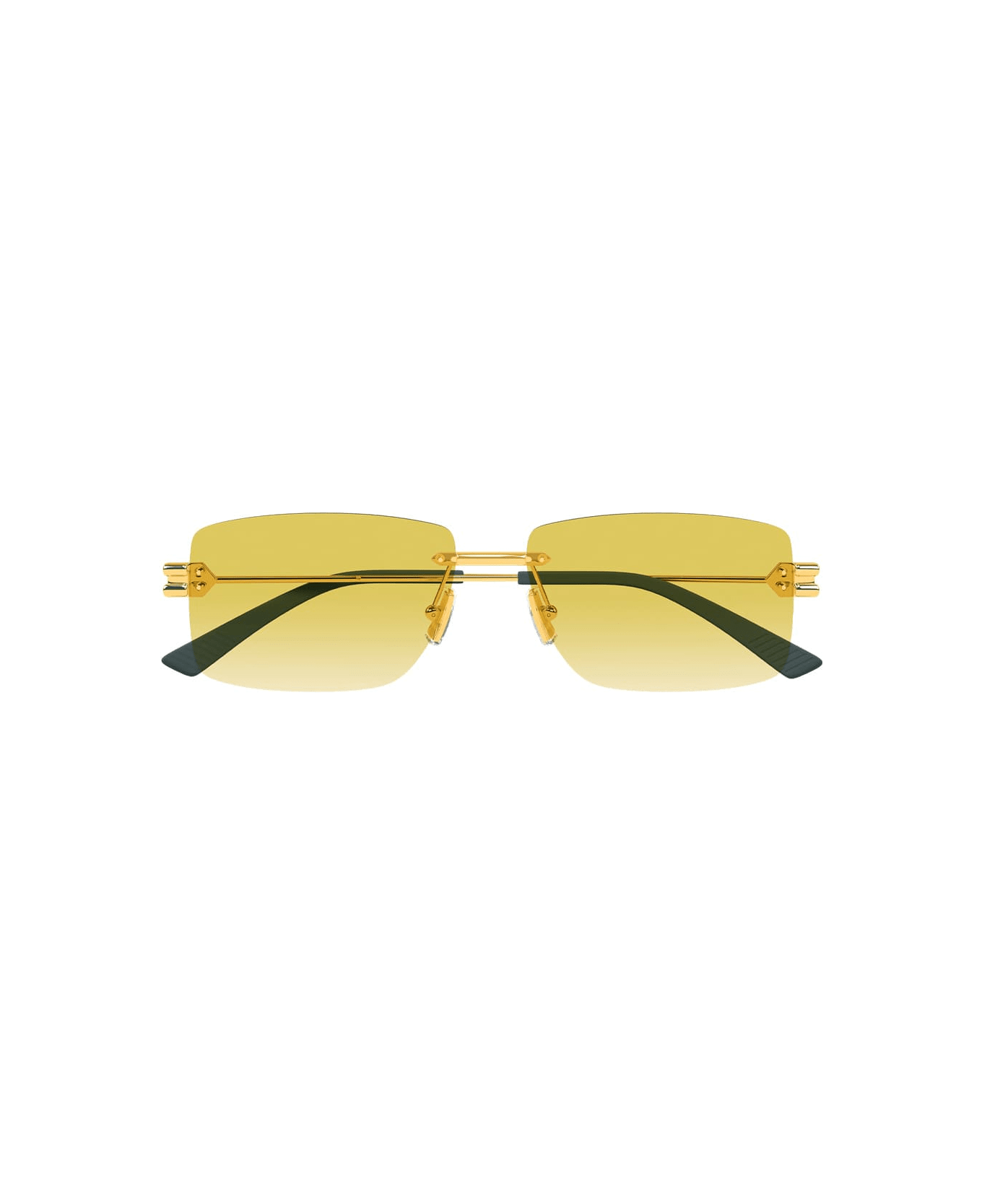 Bottega Veneta Eyewear Bv1126s-006 - Gold Sunglasses - Gold